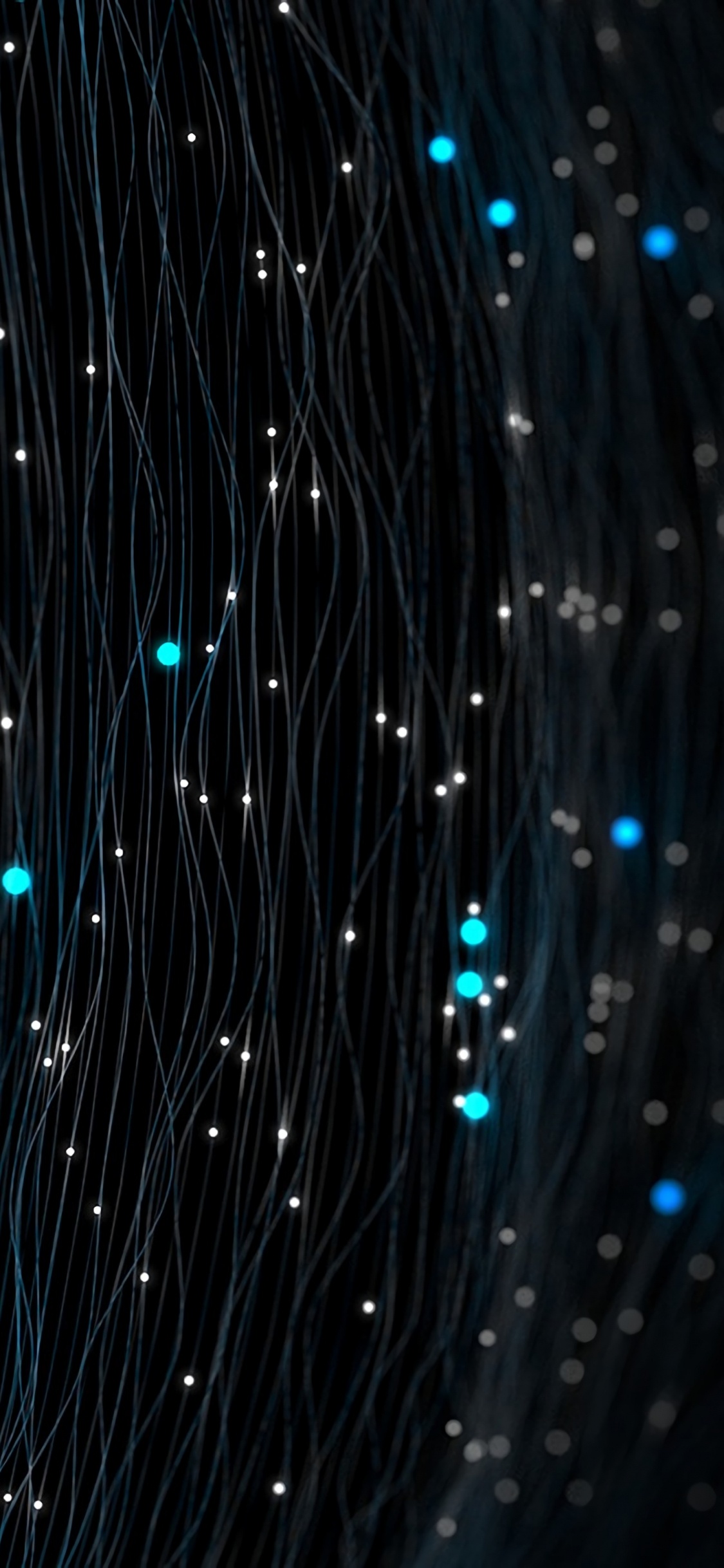 光, 空间, 电蓝色的, 科学, 午夜 壁纸 1125x2436 允许