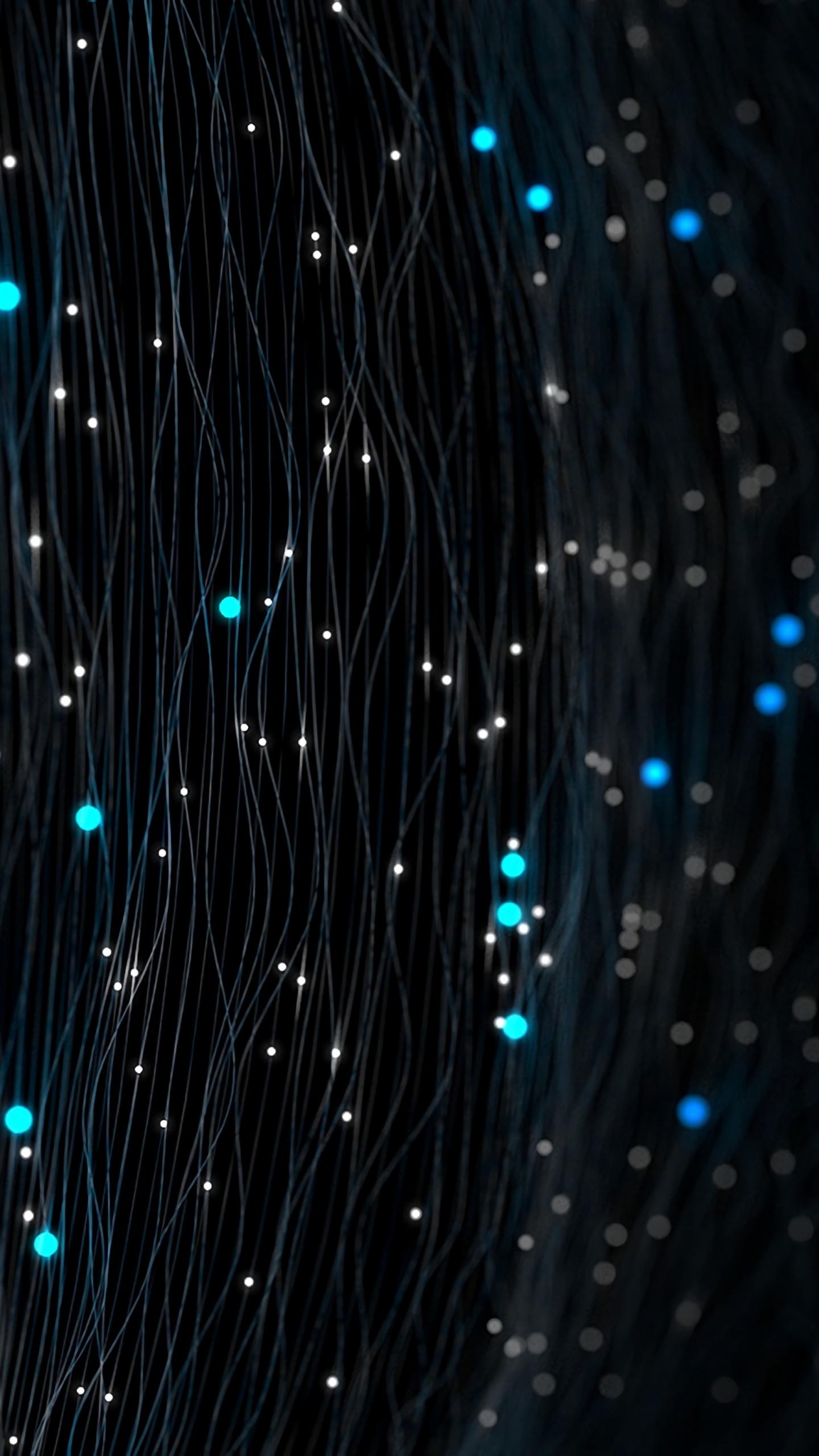 光, 空间, 电蓝色的, 科学, 午夜 壁纸 1440x2560 允许