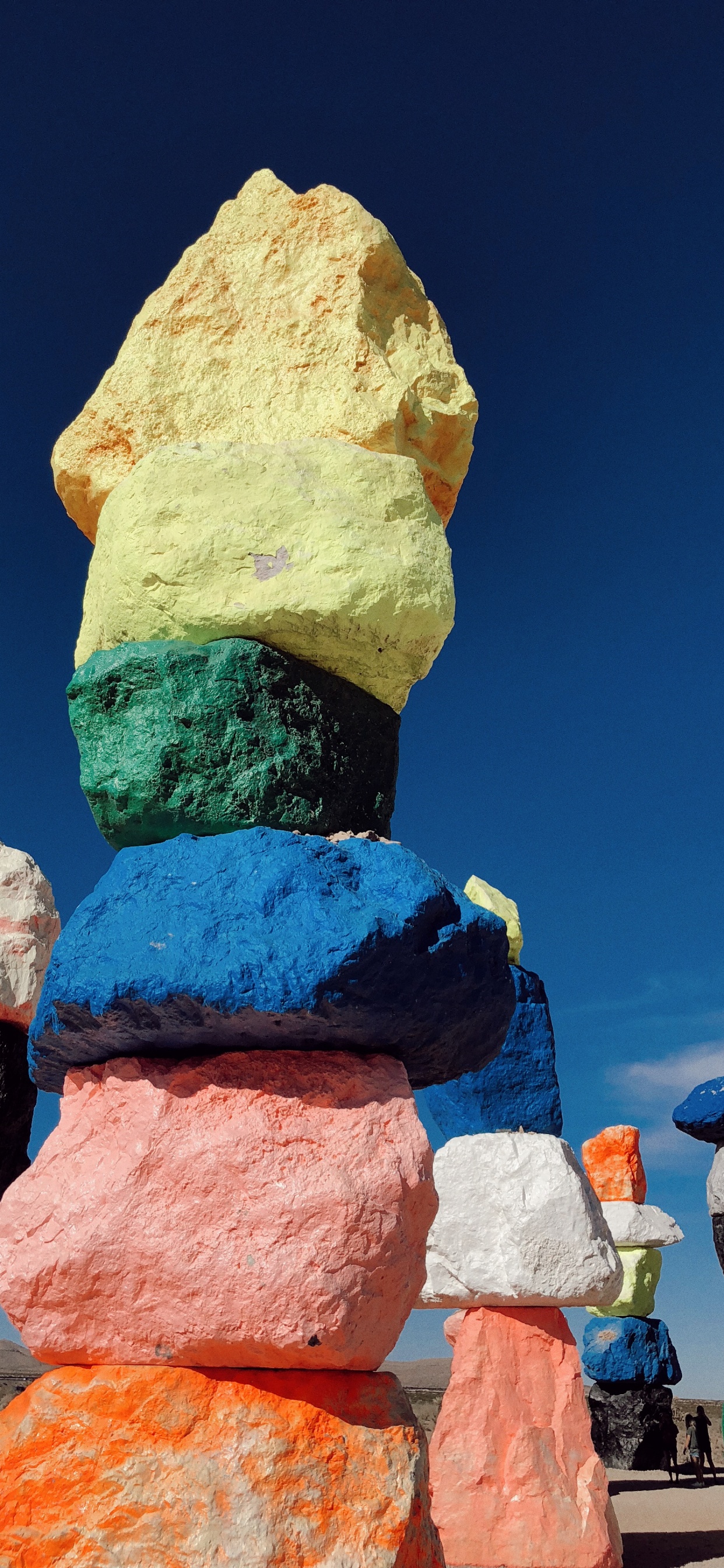 Las Vegas, Usa, Rock, Sculpture, Boulder. Wallpaper in 1242x2688 Resolution