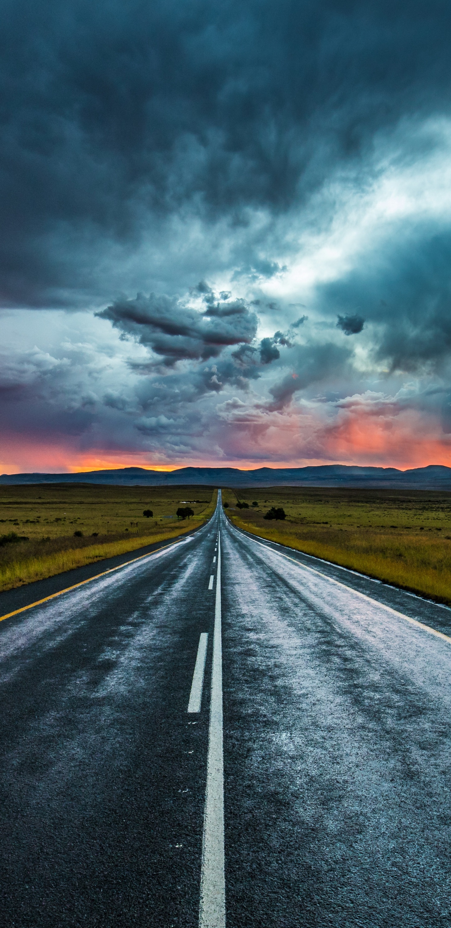 Route, Atmosphère, L'écorégion, Environnement Naturel, Paysage Naturel. Wallpaper in 1440x2960 Resolution