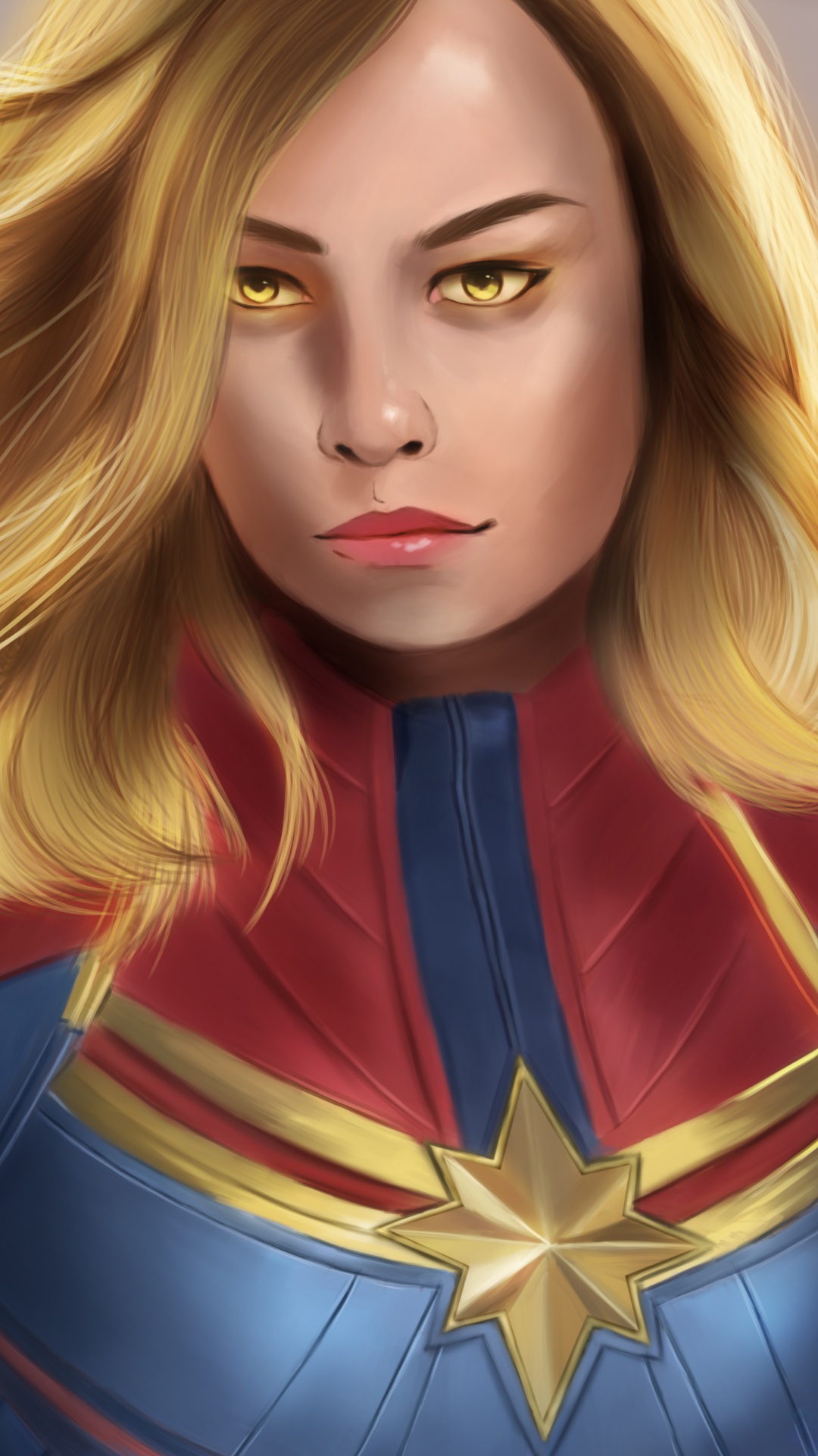 Woman in Red and Blue Long Sleeve Shirt. Wallpaper in 1080x1920 Resolution