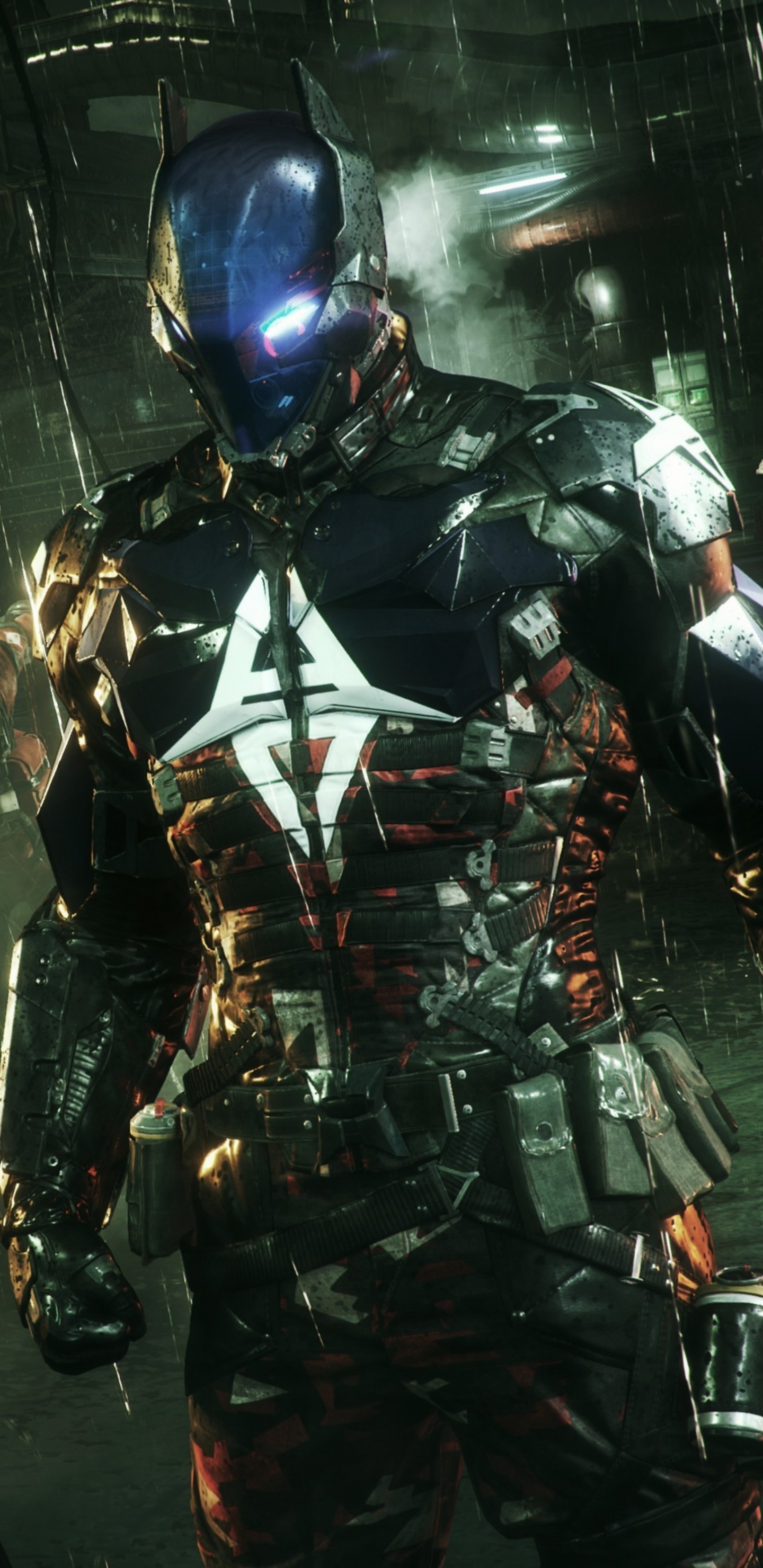 Batman Arkham Knight, Batman, Rocksteady Studios, Arkham Knight, Superhero. Wallpaper in 1440x2960 Resolution