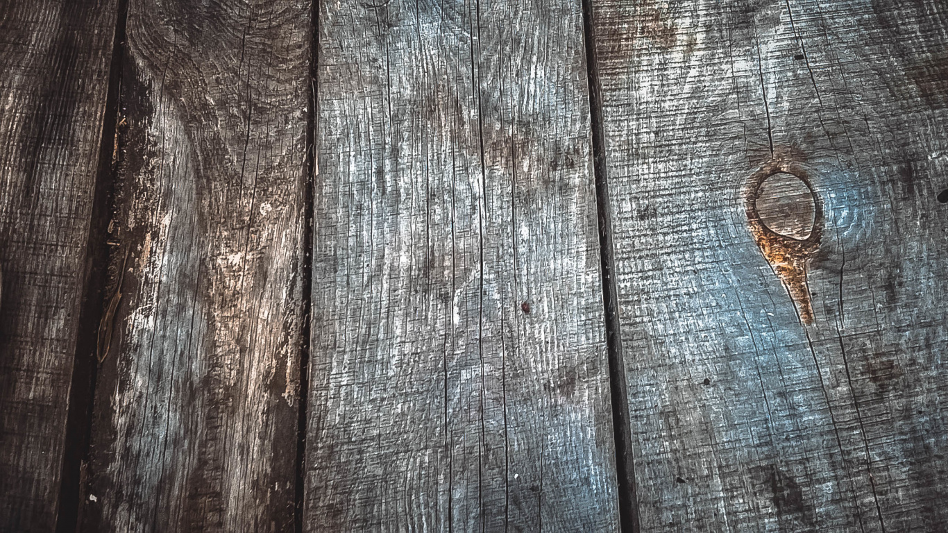 Planche de Bois Marron et Gris. Wallpaper in 1366x768 Resolution