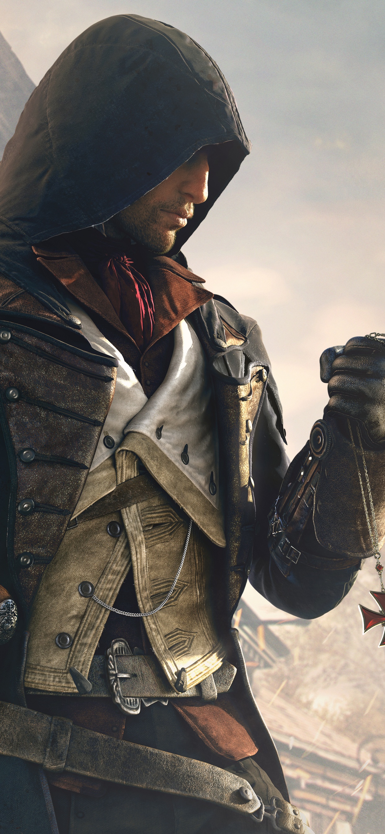 Assassins Creed Unity, Assassins Creed Sindicato, Arno Dorian, Ubisoft, Juego de Pc. Wallpaper in 1242x2688 Resolution