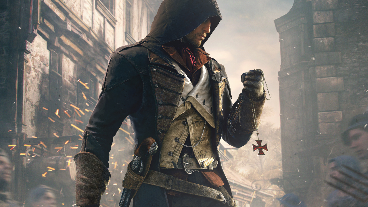 Assassins Creed Unity, Assassins Creed Syndicat, Arno Dorian, Ubisoft, Jeu Pc. Wallpaper in 1280x720 Resolution
