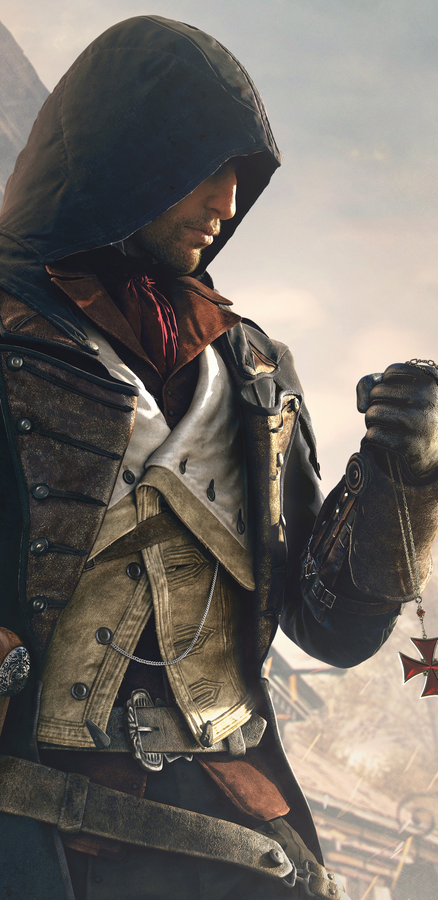 Assassins Creed Unity, Assassins Creed Syndicate, Arno Dorian, Ubisoft, Pc-Spiel. Wallpaper in 1440x2960 Resolution