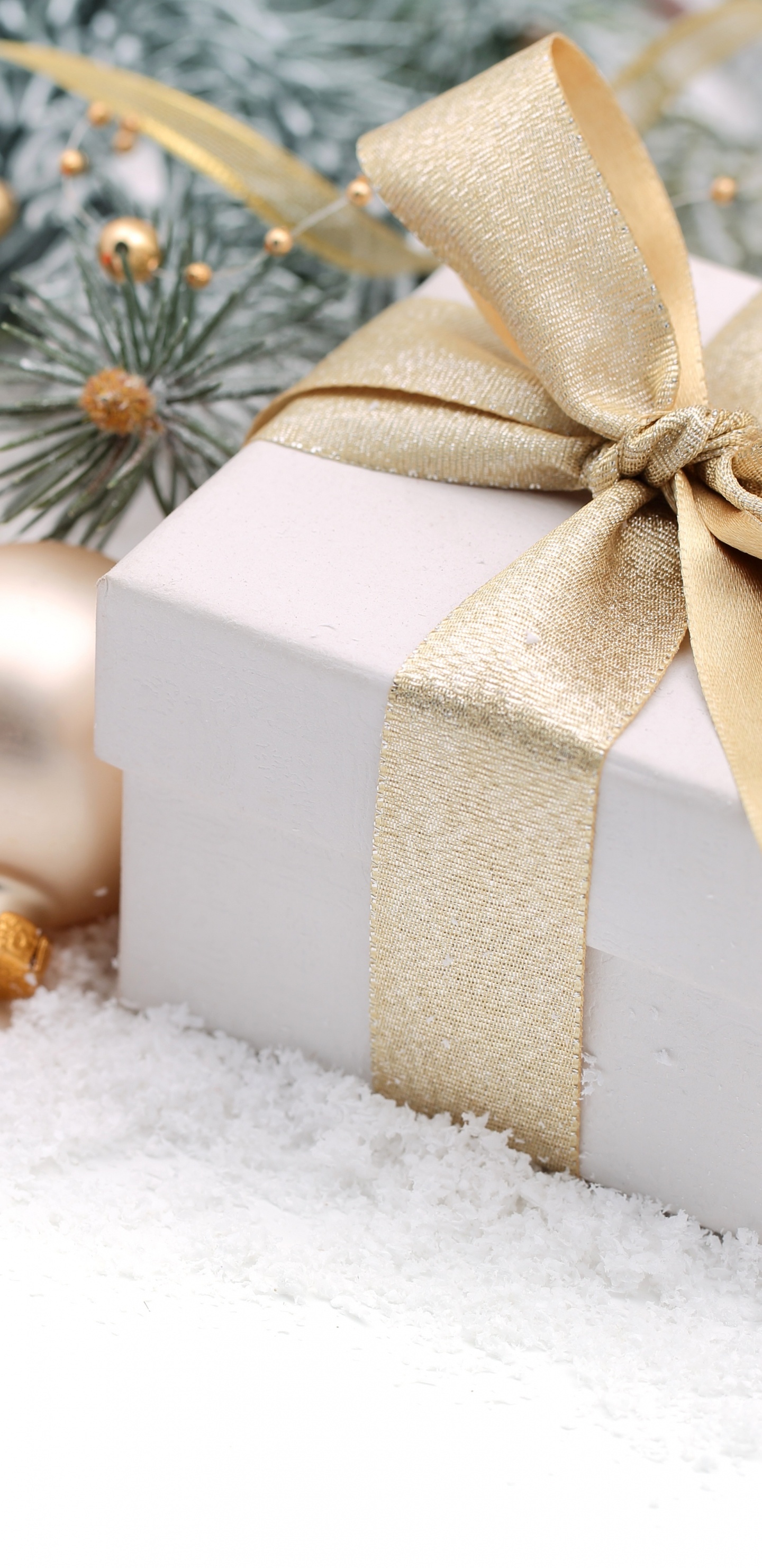 Christmas Day, Gift, Christmas Gift, Christmas Ornament, Christmas Decoration. Wallpaper in 1440x2960 Resolution