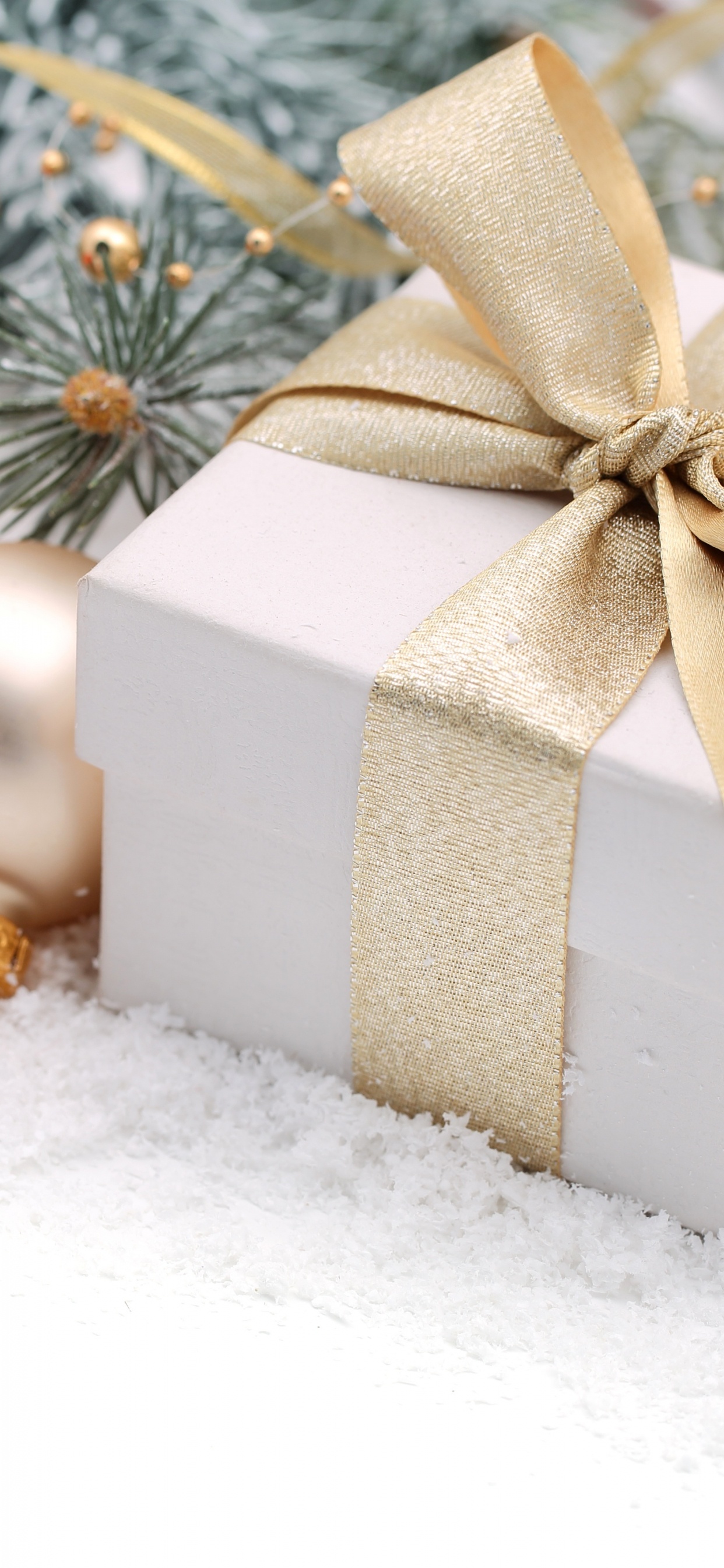 圣诞节那天, 礼物, 圣诞节礼物, 圣诞节的装饰品, 圣诞装饰 壁纸 1242x2688 允许