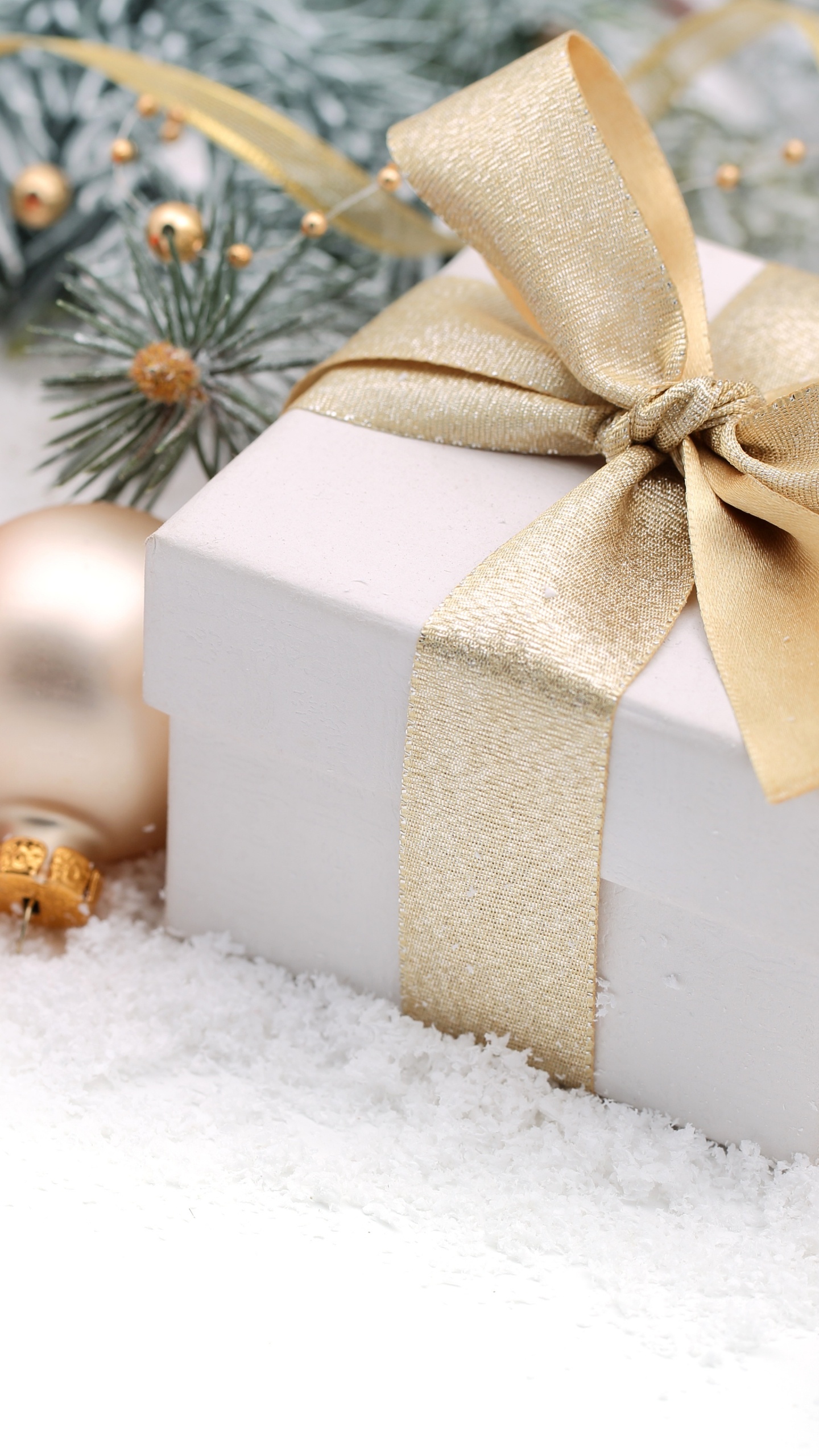 圣诞节那天, 礼物, 圣诞节礼物, 圣诞节的装饰品, 圣诞装饰 壁纸 1440x2560 允许