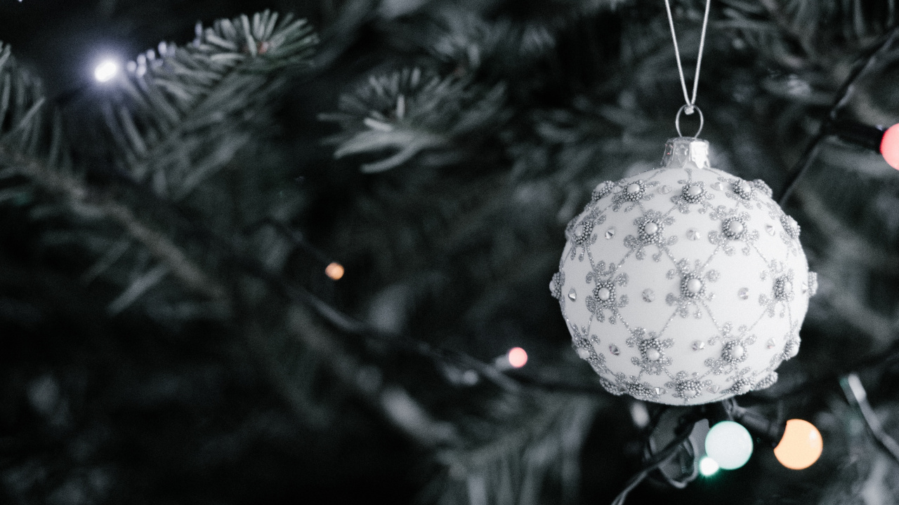 Le Jour De Noël, Ornement de Noël, Décoration de Noël, Arbre de Noël, Sapin. Wallpaper in 1280x720 Resolution