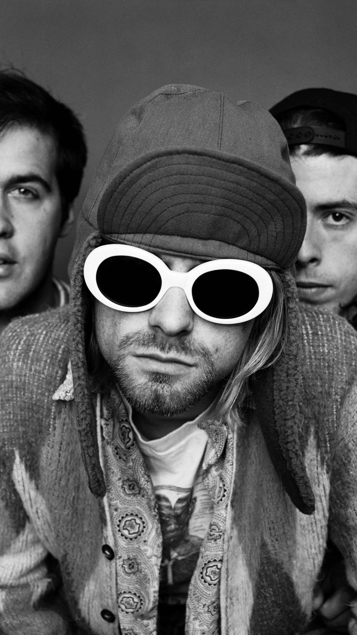 Jesse Frohman, Nirvana, Eyewear, Cool, Sunglasses. Wallpaper in 1440x2560 Resolution