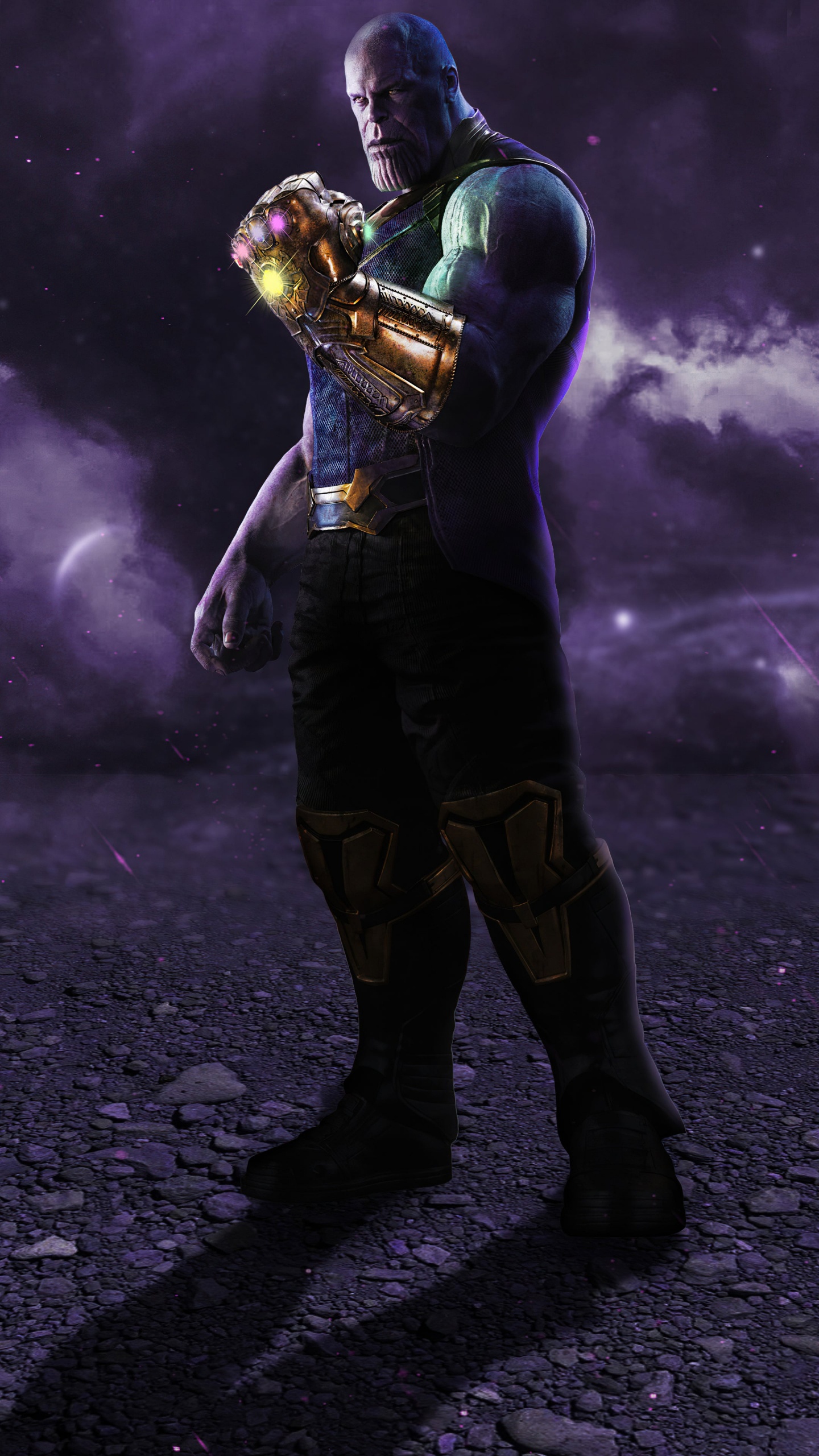 Marvel Cinematic Universe, Thanos, Avengers, Darkseid, Thor. Wallpaper in 1440x2560 Resolution