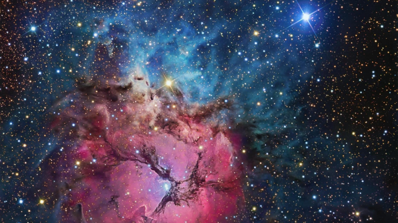 Hubble-space-Teleskop, Teleskop, NASA, Galaxy, Astronomisches Objekt. Wallpaper in 1366x768 Resolution