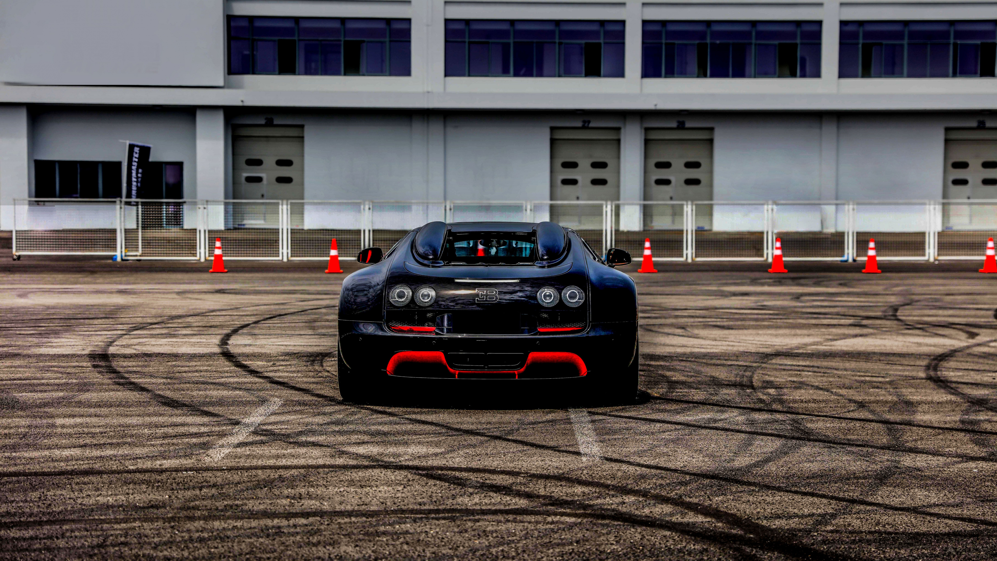 Black Porsche 911 on Road. Wallpaper in 3840x2160 Resolution