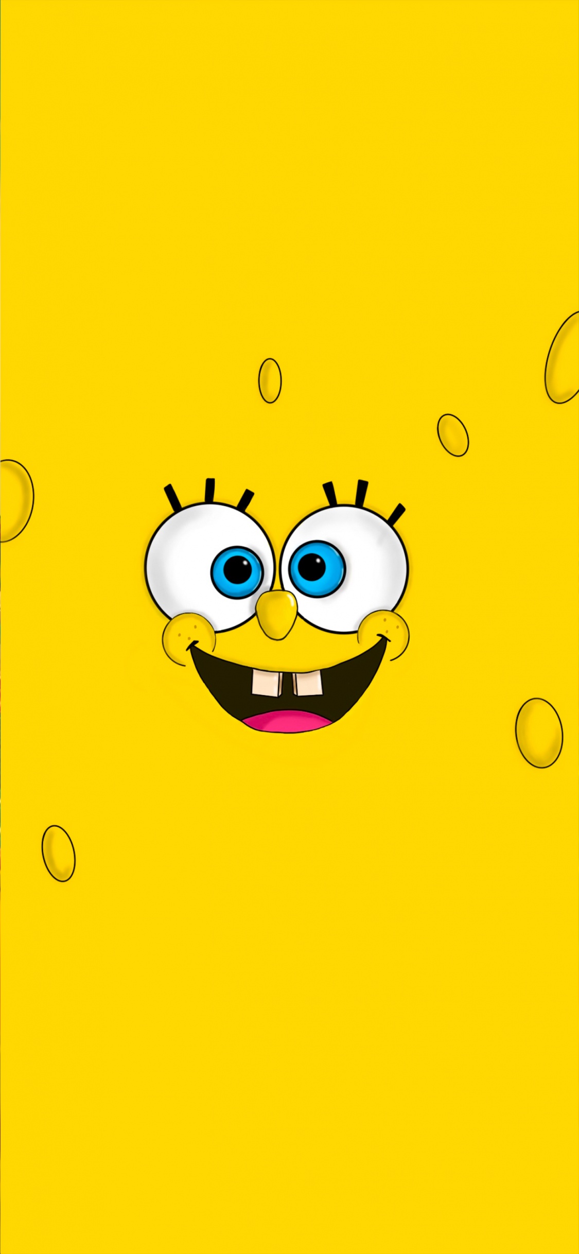Spongebob. Wallpaper in 1125x2436 Resolution