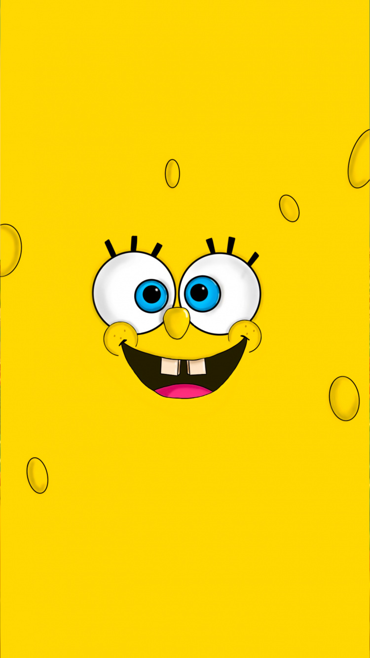 Spongebob. Wallpaper in 750x1334 Resolution