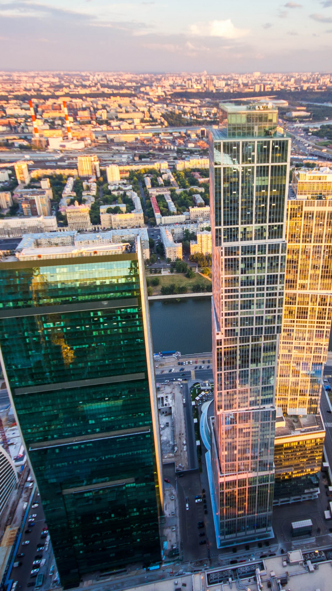 Aerial View of City Buildings During Daytime. Wallpaper in 1080x1920 Resolution