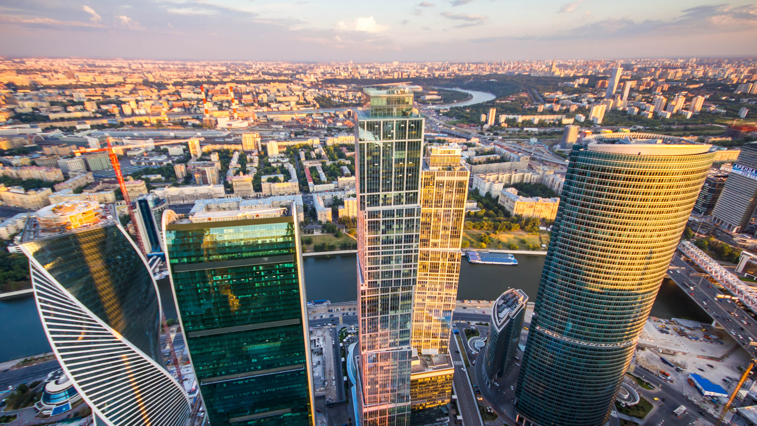 Aerial View of City Buildings During Daytime. Wallpaper in 2560x1440 Resolution