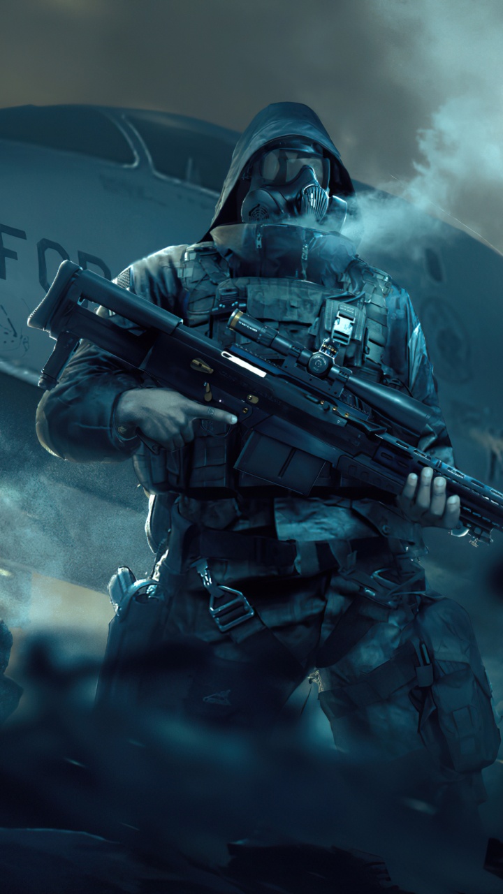 Military Man 4k. Wallpaper in 720x1280 Resolution