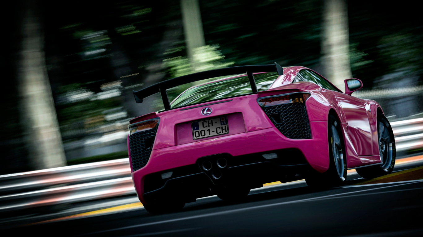 Porsche 911 Rouge Sur Route Pendant la Journée. Wallpaper in 1366x768 Resolution