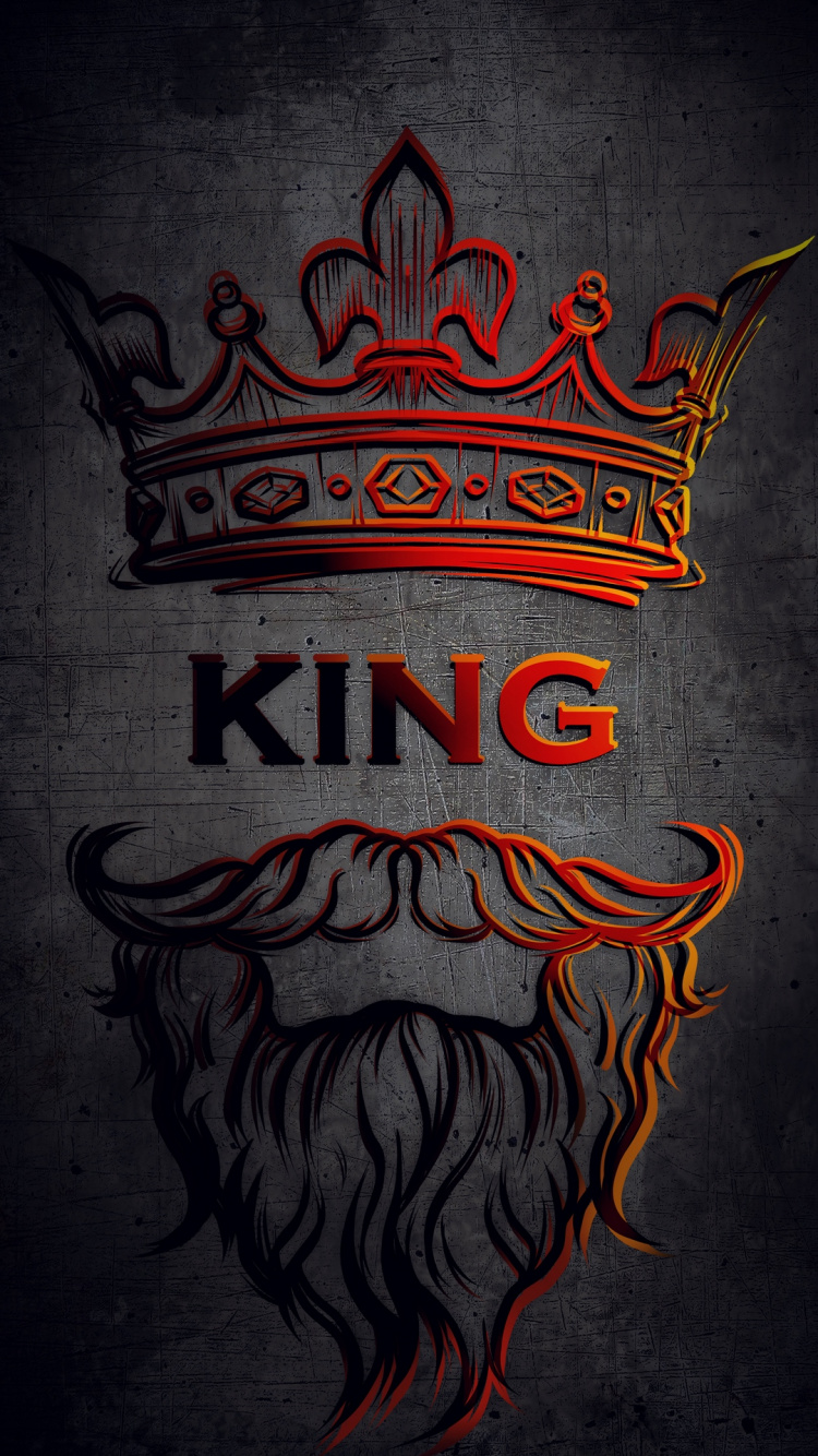 Fond d Cran King, Drawing, Sleeve, Art, Wood. Wallpaper in 750x1334 Resolution