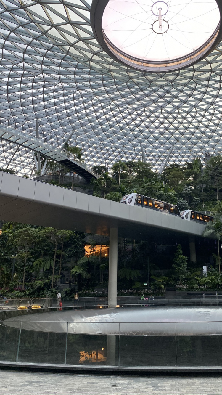 Singapore, Landmark, Faade, Daylighting, Fixture. Wallpaper in 750x1334 Resolution