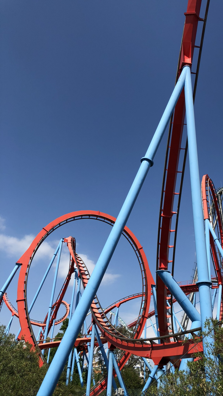 Russes, Attraction Touristique, le Parc D'attractions, Nature, Blue. Wallpaper in 750x1334 Resolution