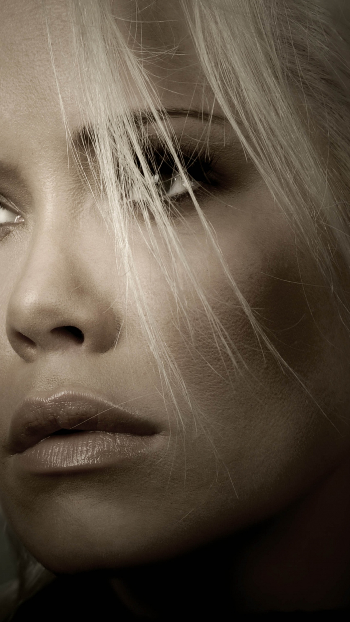 Sourcil, Beauté, Nez, Joue, Menton. Wallpaper in 1440x2560 Resolution