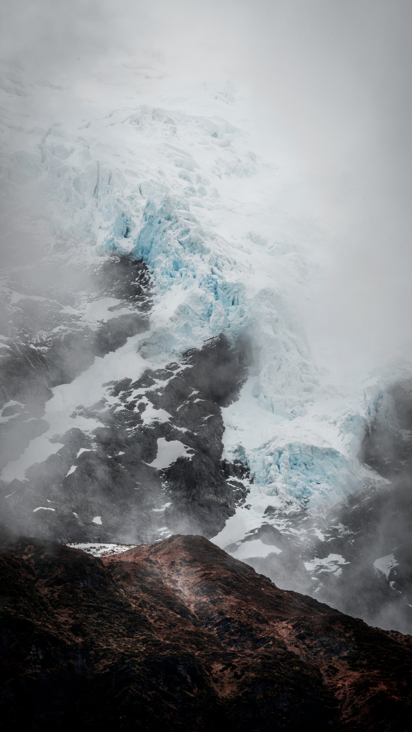 Eau, Glacier, Fumeur, Mer, Atmosphère. Wallpaper in 1440x2560 Resolution