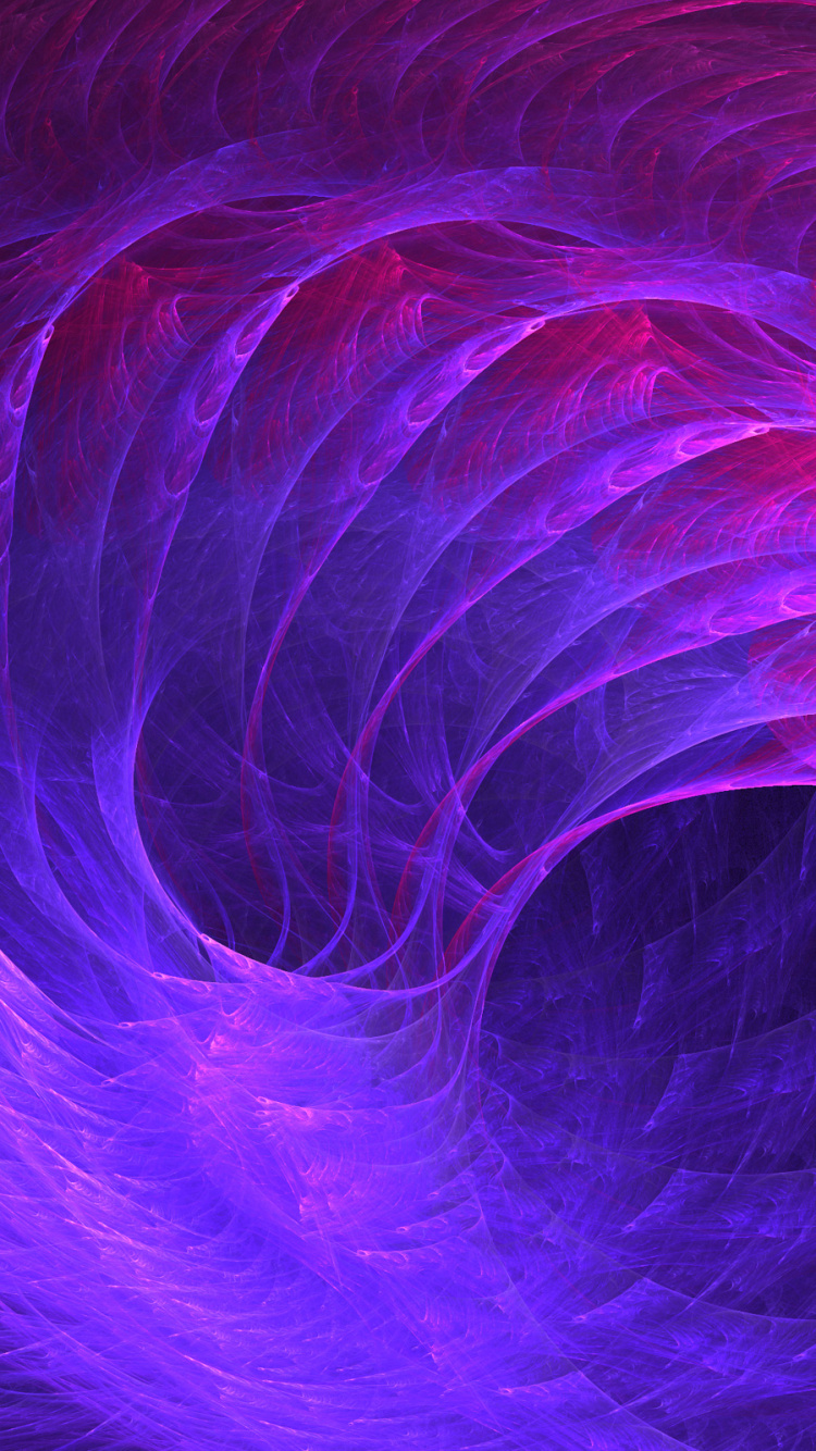 Illustration de Lumière Violette et Bleue. Wallpaper in 750x1334 Resolution