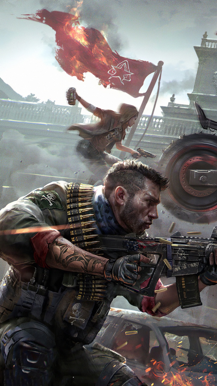 Homefront The Revolution Art, Homefront The Revolution, Homefront, Concept Art, Art. Wallpaper in 720x1280 Resolution