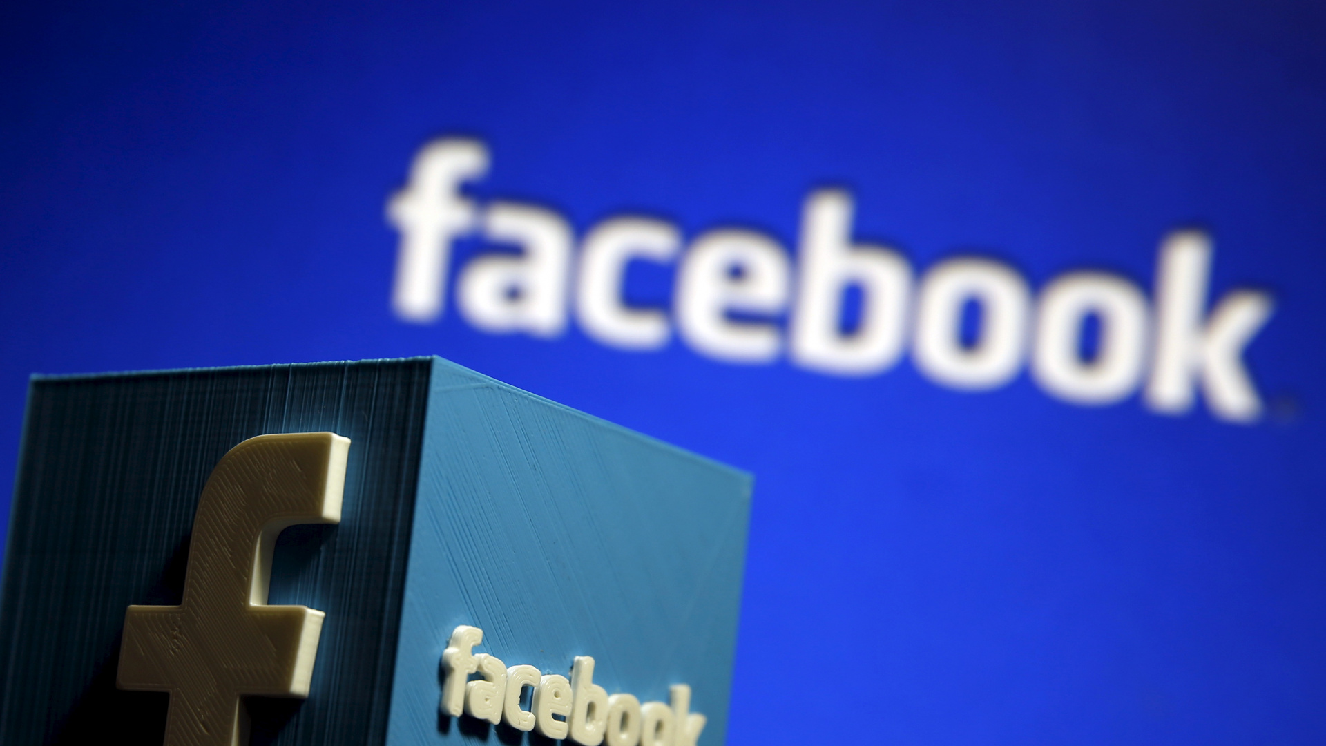 Facebook, Blue, Texte, Logo, Facebook Messenger. Wallpaper in 1920x1080 Resolution