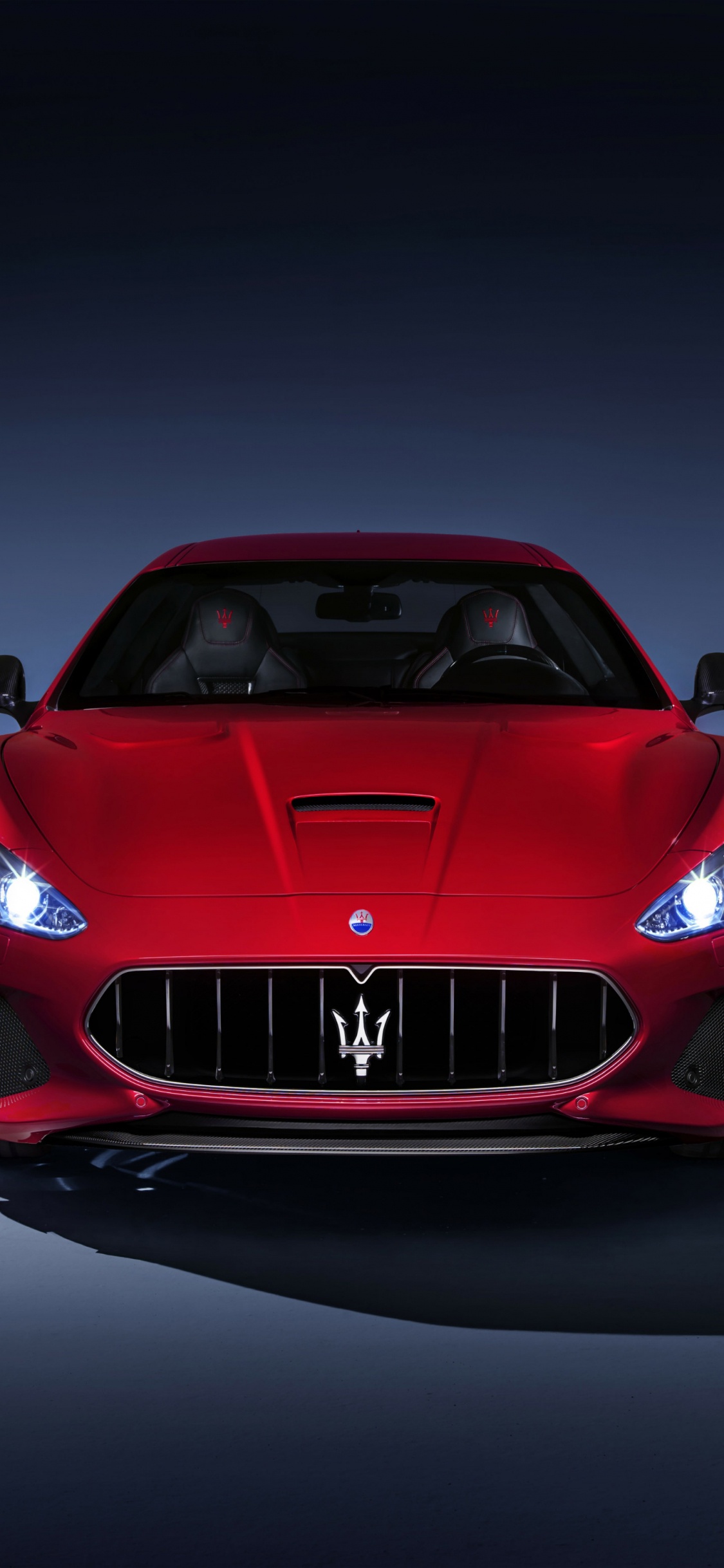 Rojo Bmw m 3 Cupé. Wallpaper in 1125x2436 Resolution