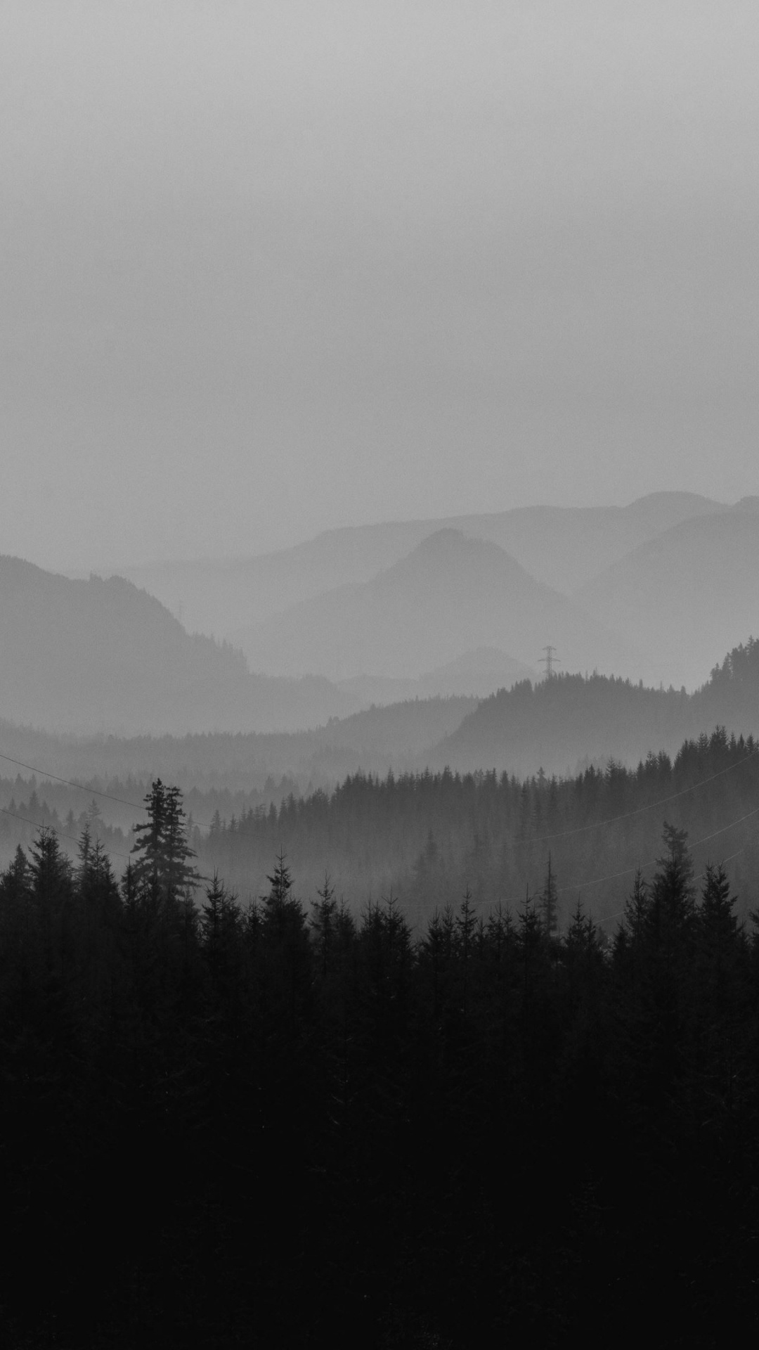性质, 多山的地貌, 雾, 荒野, Windows10 壁纸 1080x1920 允许