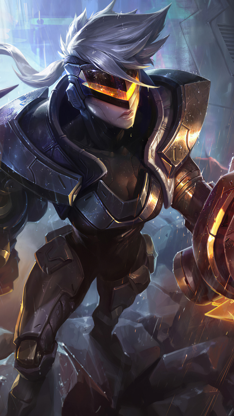Projekt vi Splash Art, Kunst, Projektjäger, League of Legends, Projekt Ja. Wallpaper in 750x1334 Resolution