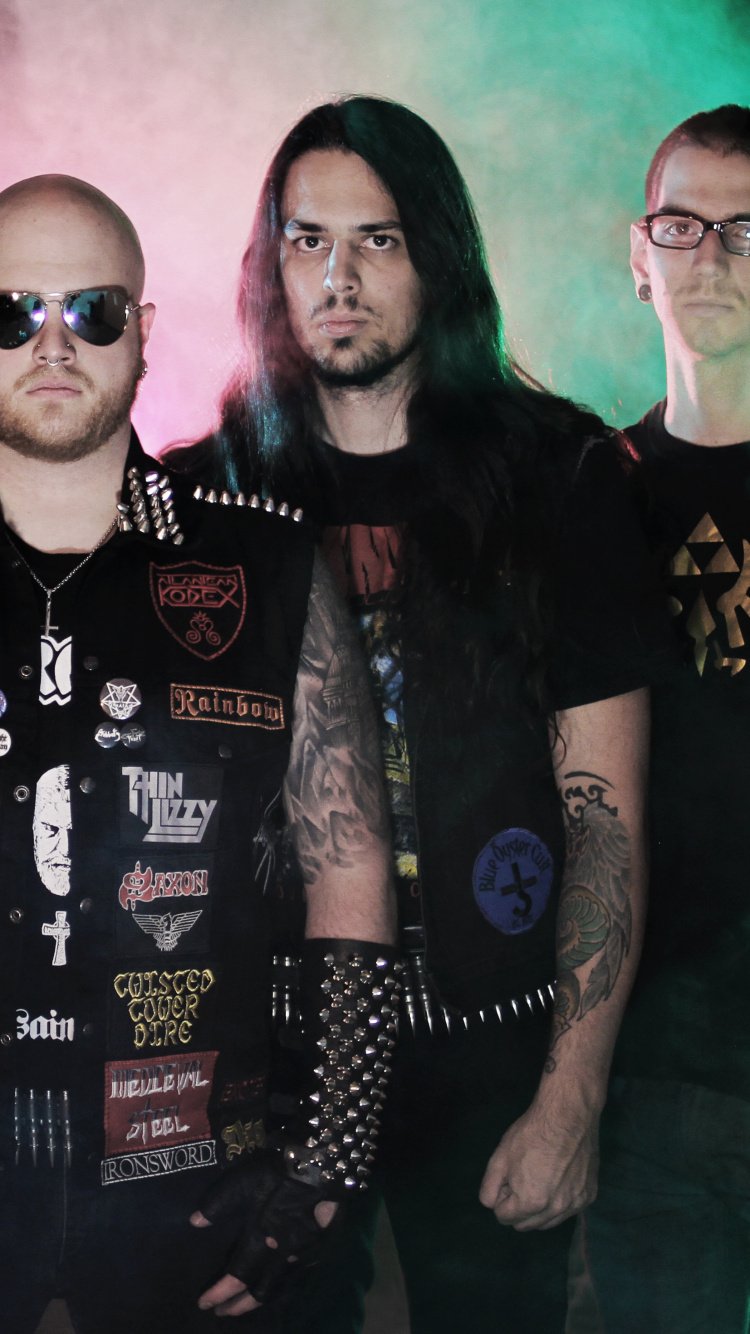 Heavy Metal, el Conjunto Musical, el Vello Facial, Salt Lake City, Sica. Wallpaper in 750x1334 Resolution