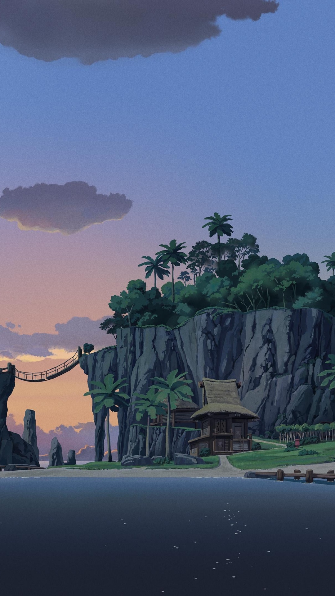 Agua, Naturaleza, Paisaje Natural, Azure, Cuerpo de Agua. Wallpaper in 1080x1920 Resolution