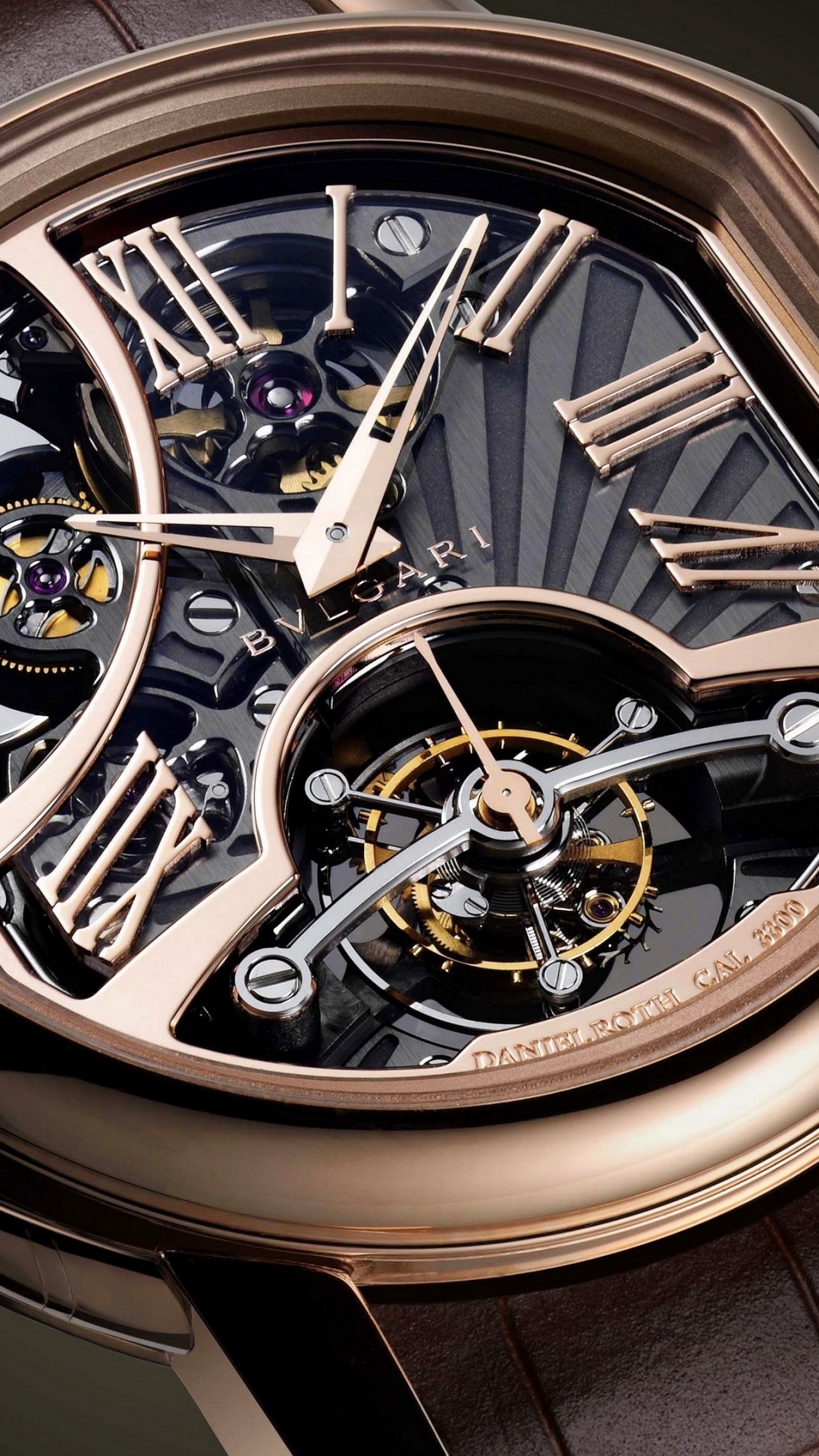 Bulgari, Watch, Bulgari Daniel Roth, Tourbillon, Horology. Wallpaper in 1080x1920 Resolution