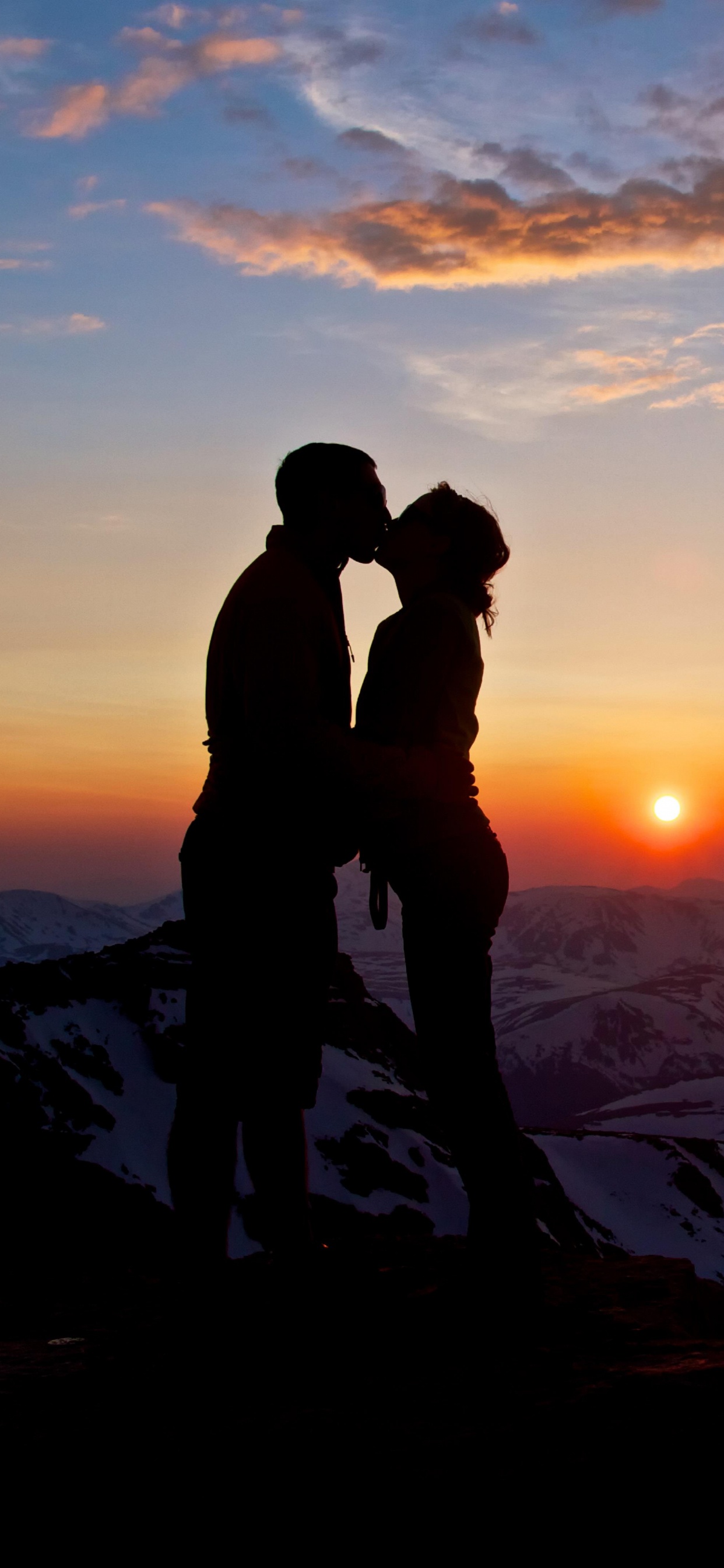 Les Gens Dans la Nature, Lever, Horizon, Amour, Sommet. Wallpaper in 1242x2688 Resolution