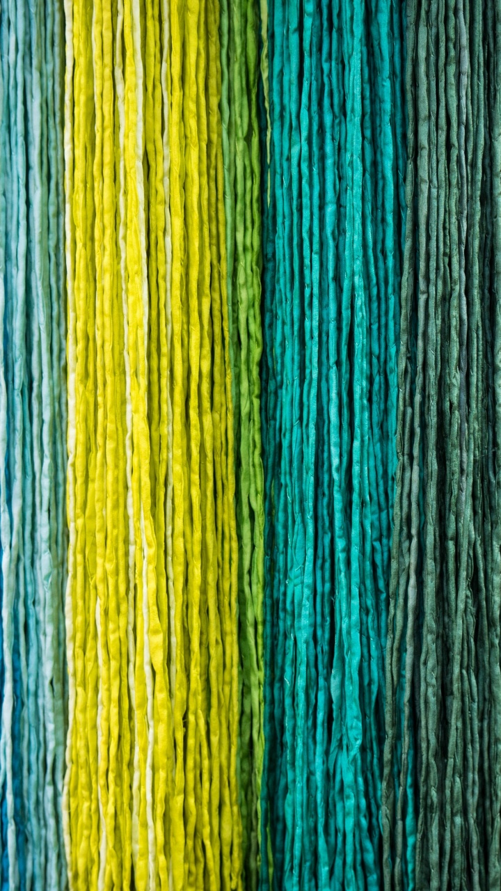 Textil Azul Amarillo y Marrón. Wallpaper in 720x1280 Resolution