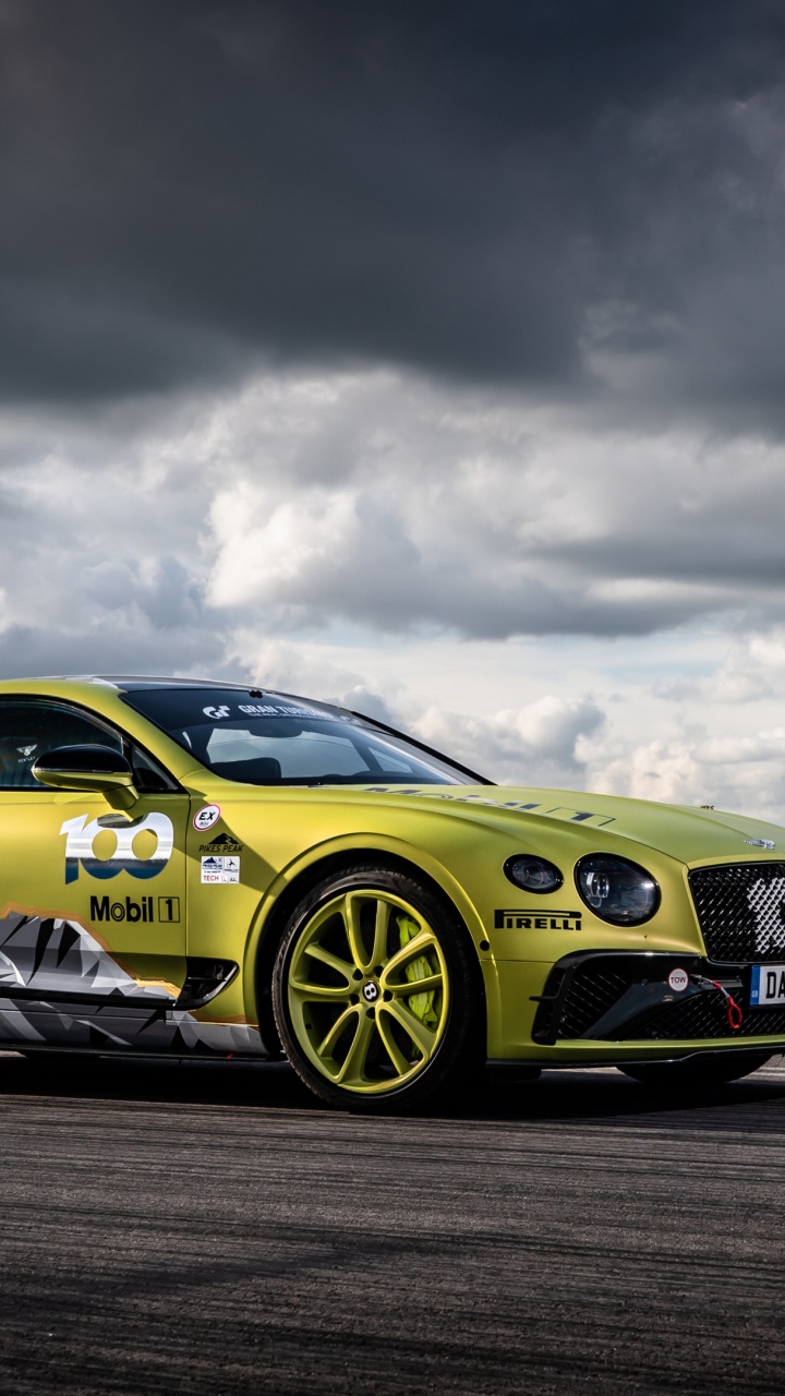 Bentley Continental gt 2020, Bentley Motors Limited, Bentley Espuela Voladora, Coche, Bentley. Wallpaper in 720x1280 Resolution