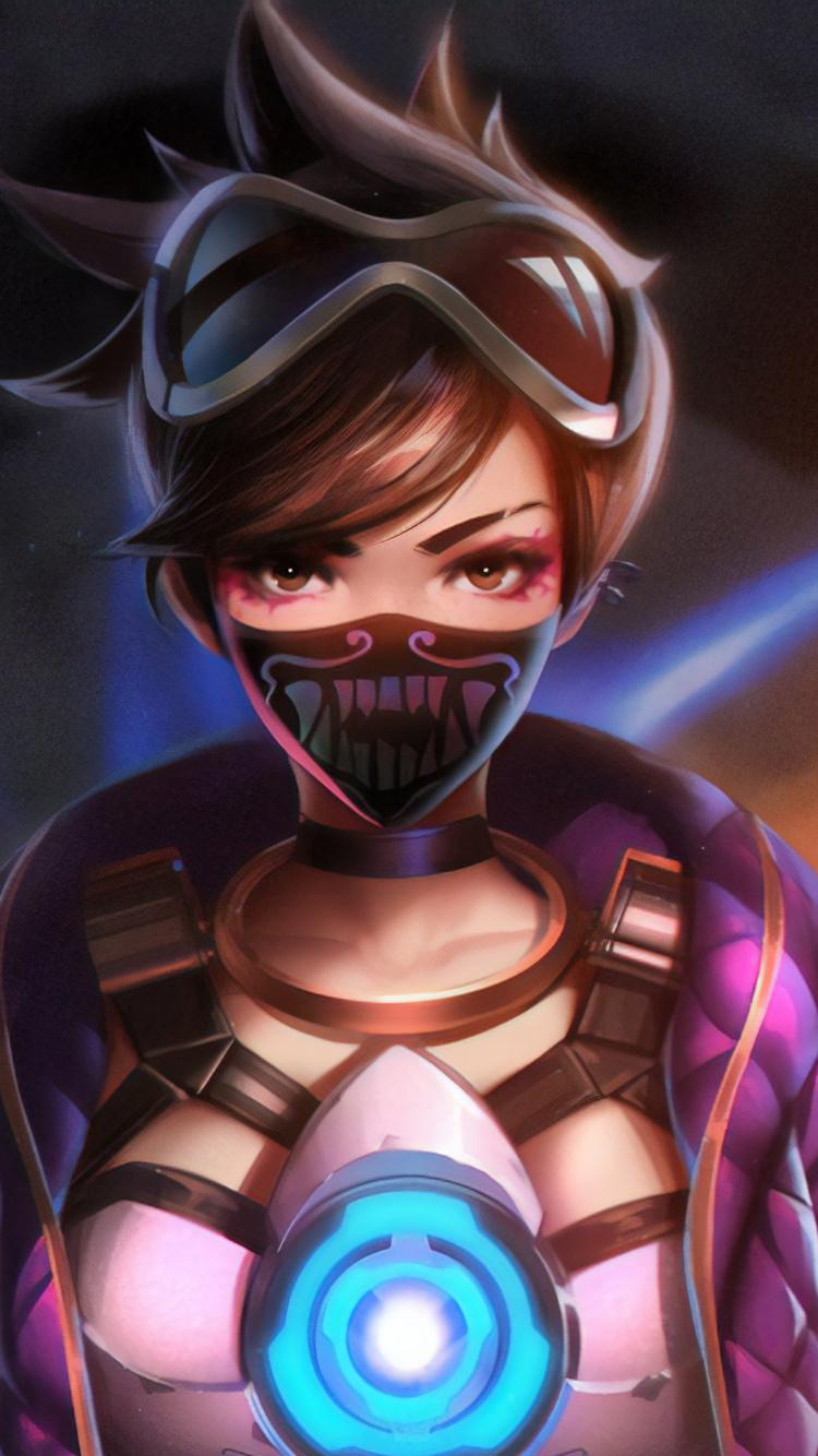 Homme en Costume D'anime Violet et Blanc. Wallpaper in 750x1334 Resolution