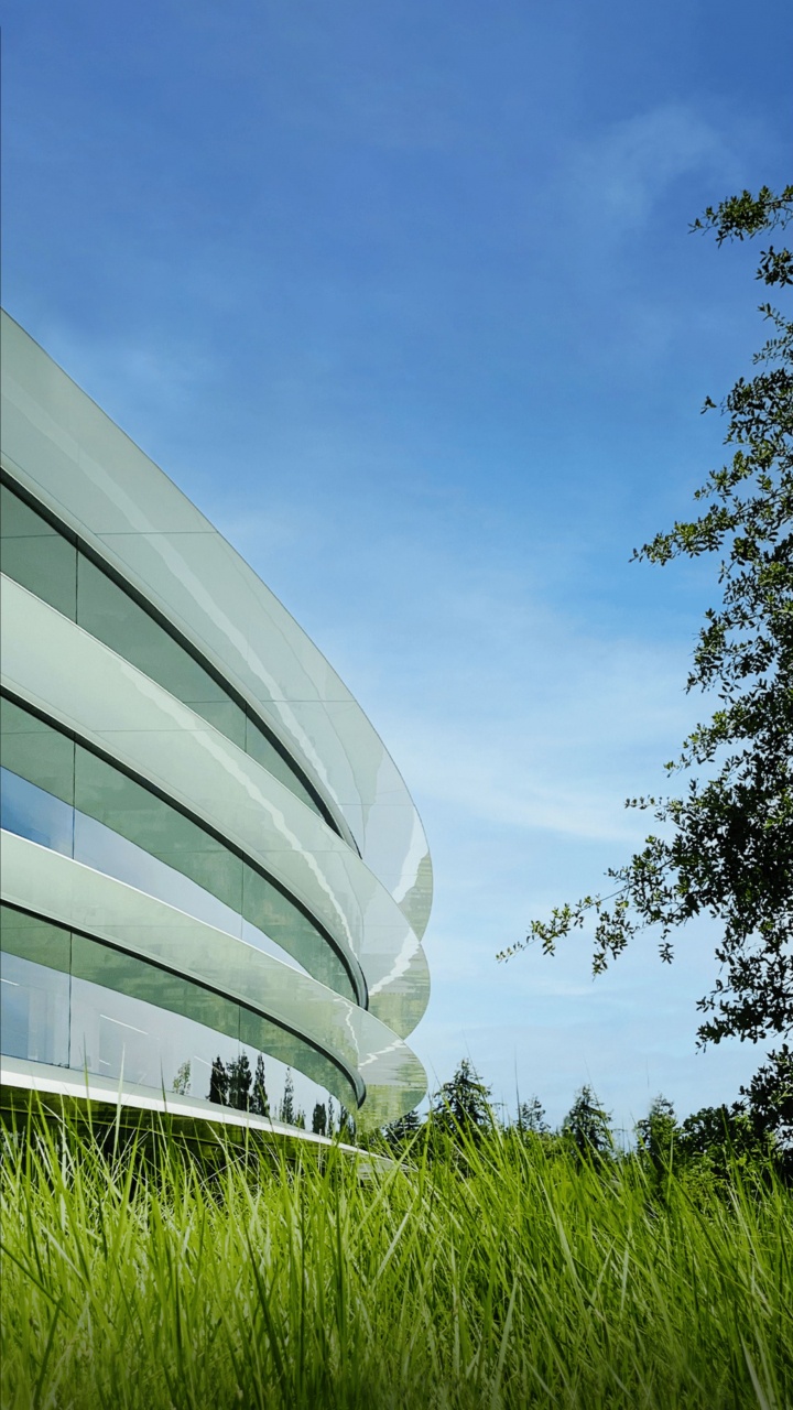 Apple Park, Ios 16, Manzana, Ios, IOS 14. Wallpaper in 720x1280 Resolution