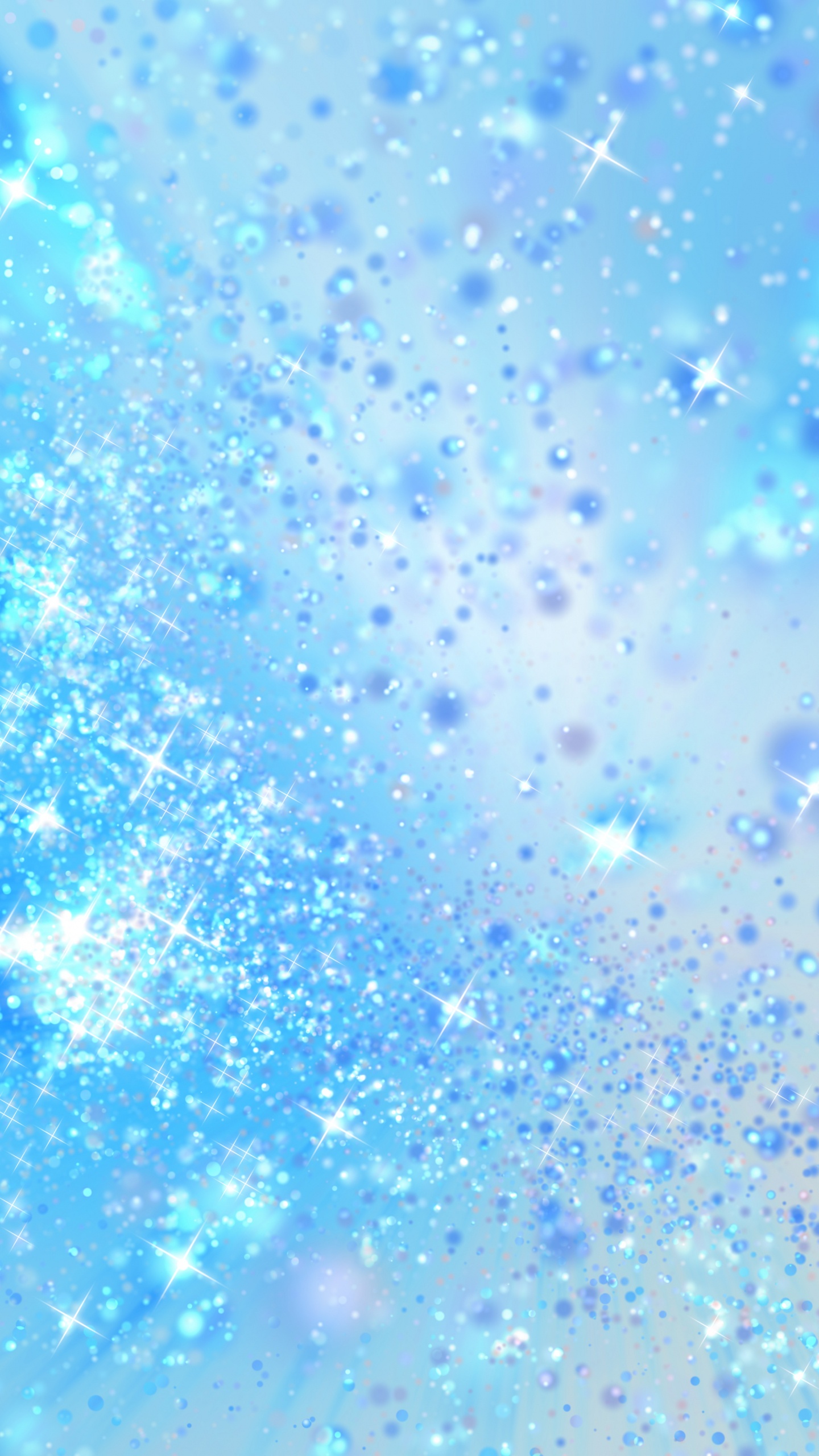 Pintura Abstracta Azul y Blanca. Wallpaper in 1440x2560 Resolution