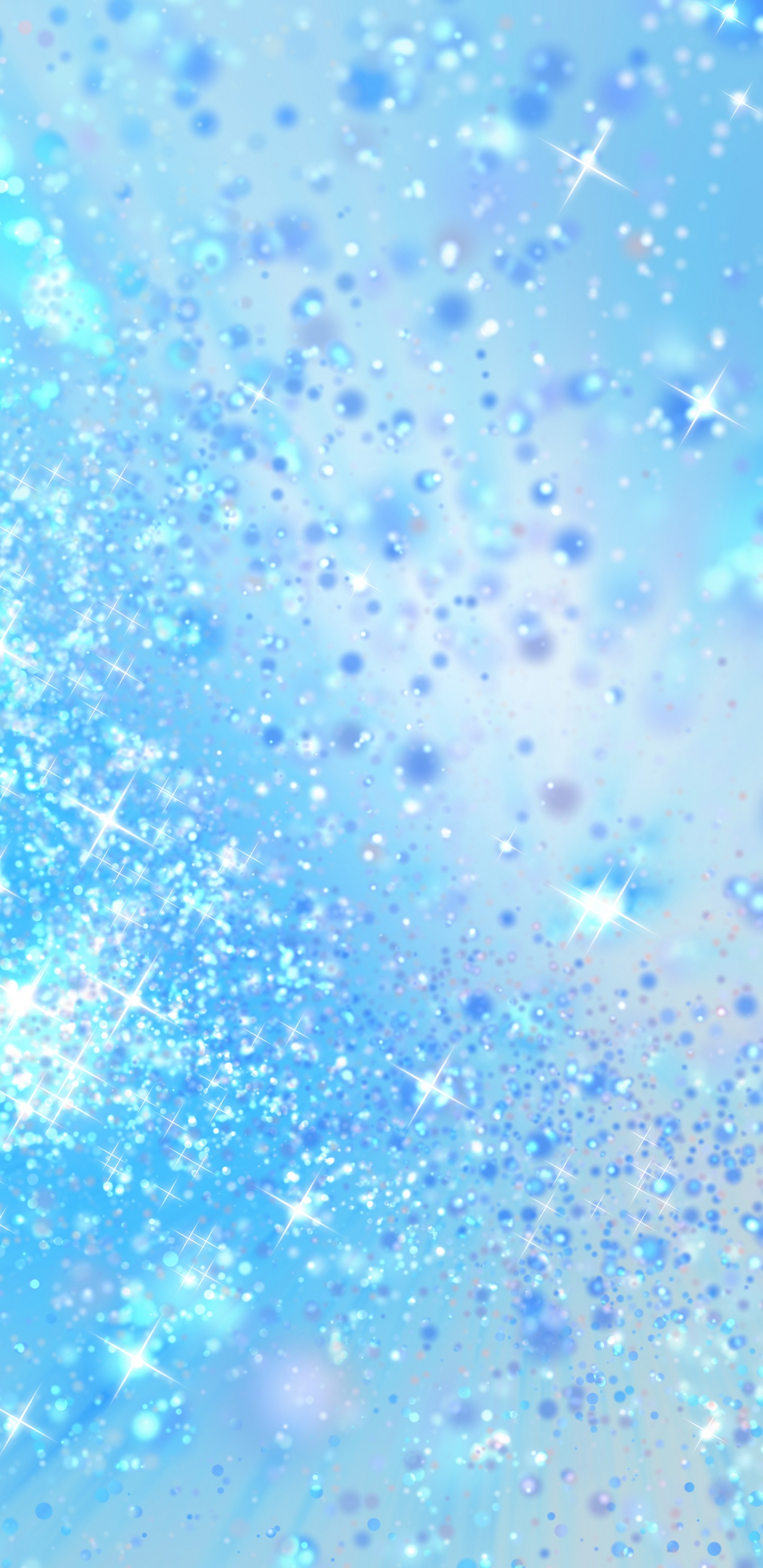 Pintura Abstracta Azul y Blanca. Wallpaper in 1440x2960 Resolution