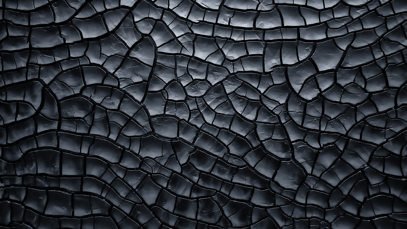 Abstrakte Schwarz-Weiß-Malerei. Wallpaper in 1366x768 Resolution