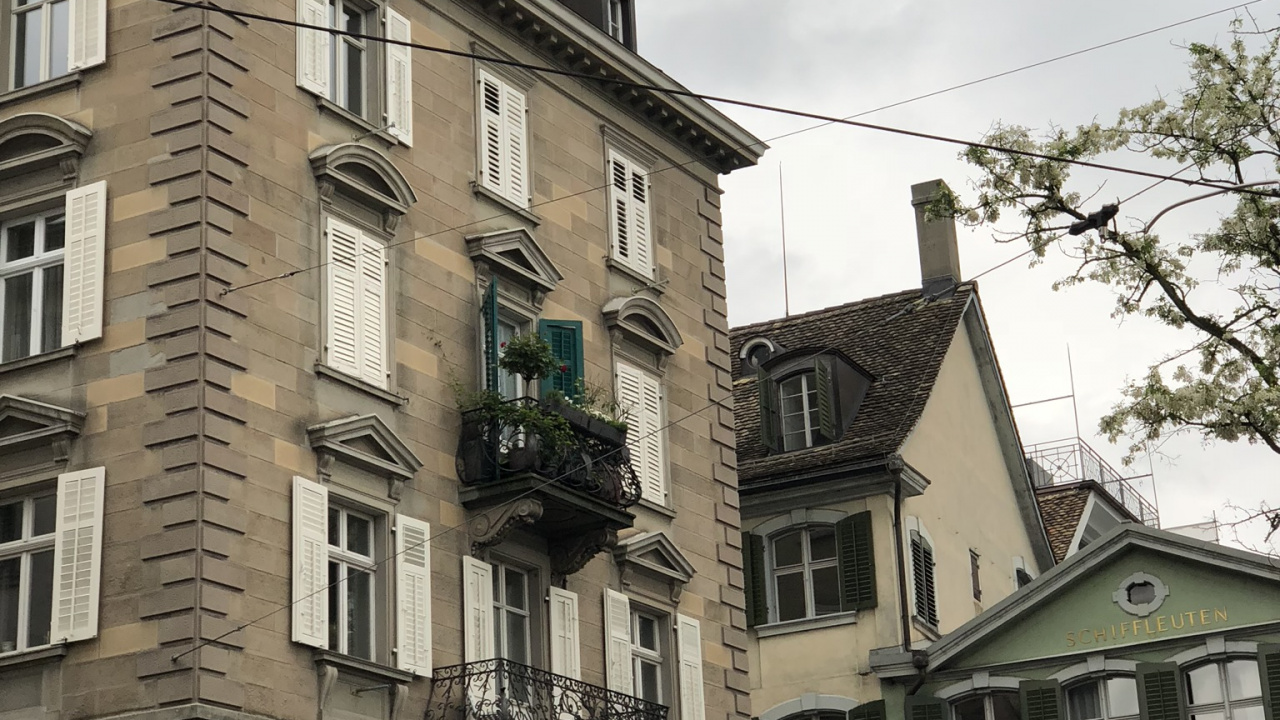 Rue, Route, Hiver, Quartier Résidentiel, Architecture. Wallpaper in 1280x720 Resolution