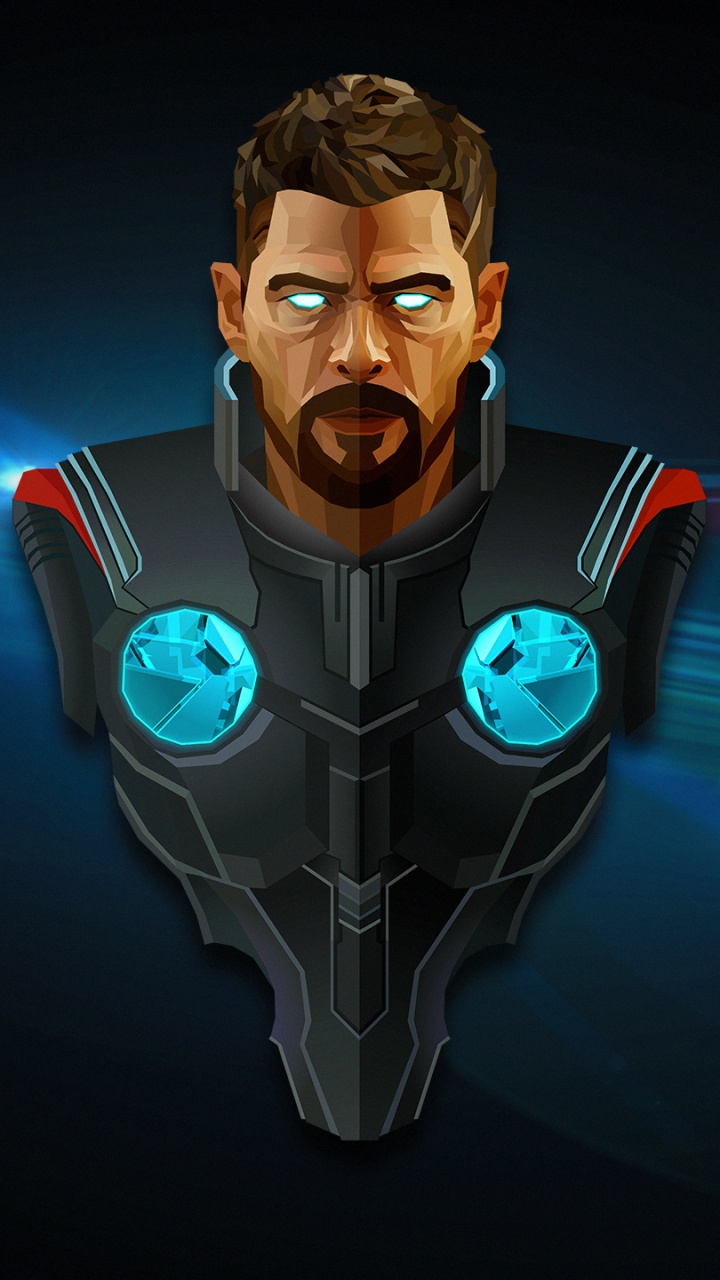 Man in Black Mask Illustration. Wallpaper in 720x1280 Resolution