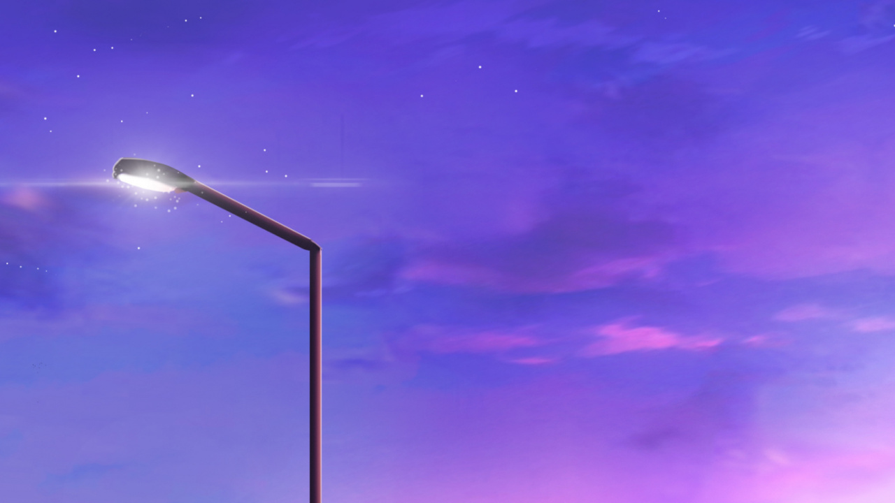 Paysage Urbain, Atmosphère, Lumière de Rue, Purple, Horizon. Wallpaper in 1280x720 Resolution