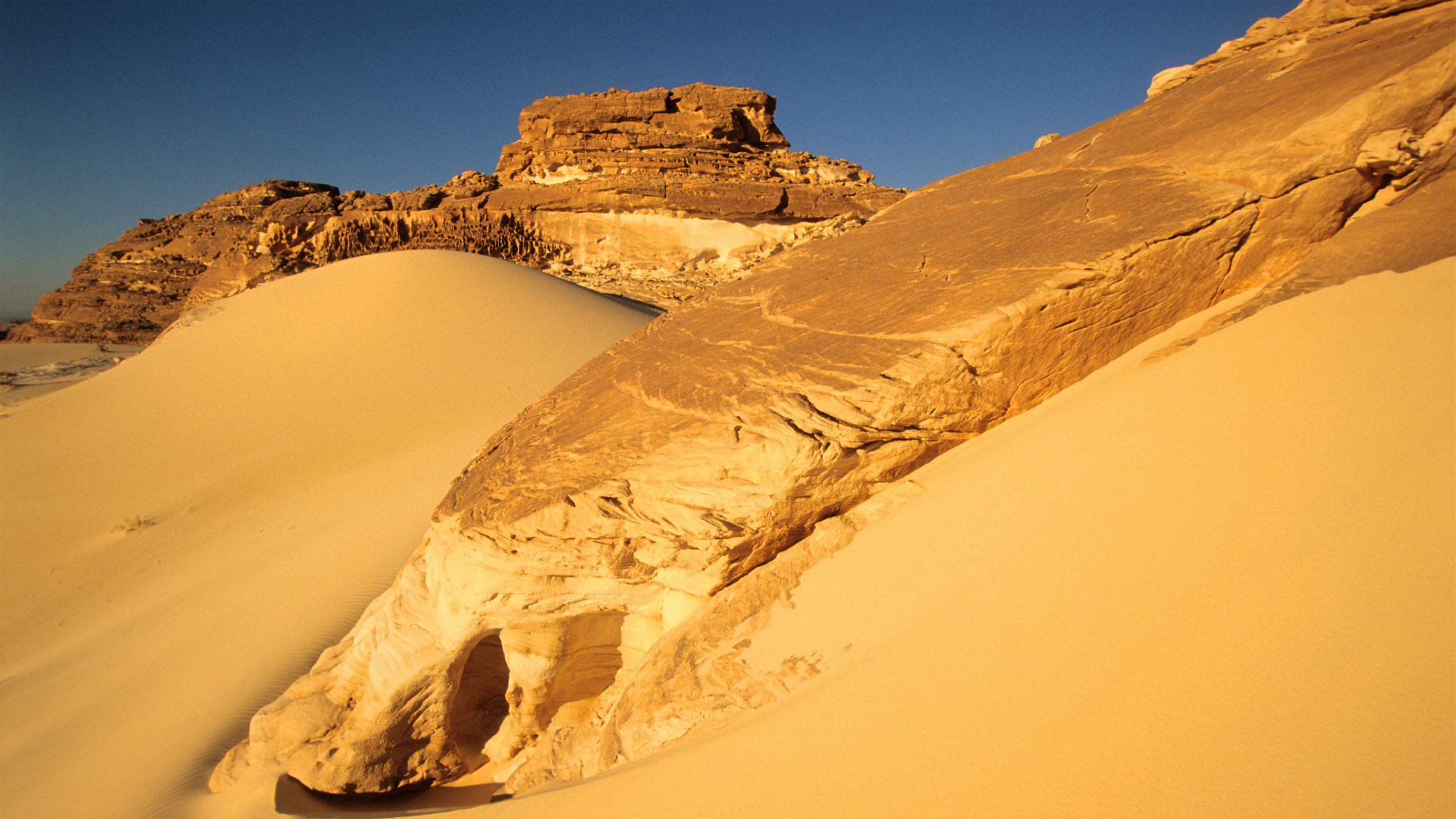 Erg, 唱沙, Wadi, 形成, 地质学 壁纸 2560x1440 允许